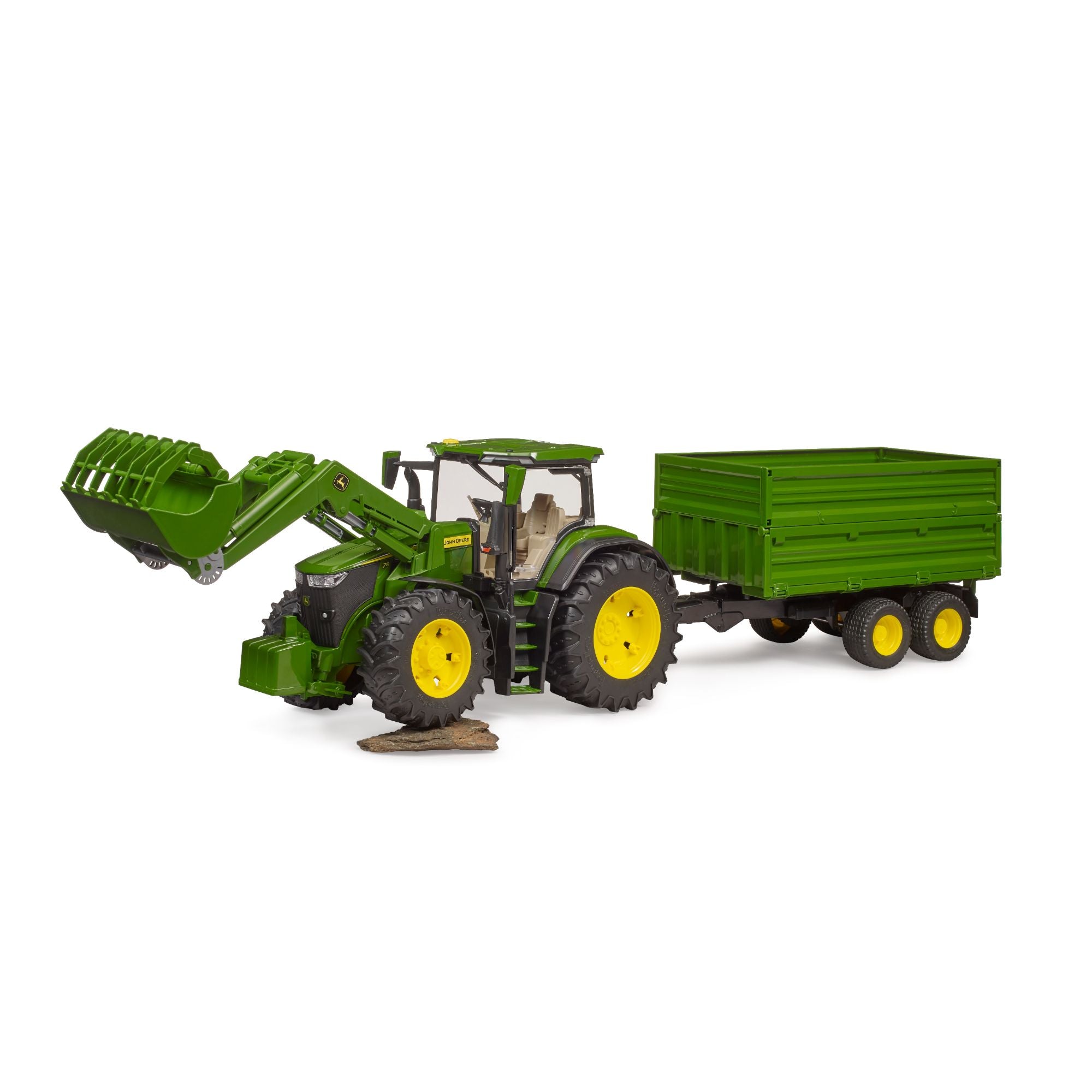 Hot Sale! John Deere 7R 350 Tractor Set with Front Loader and Tipping Trailer