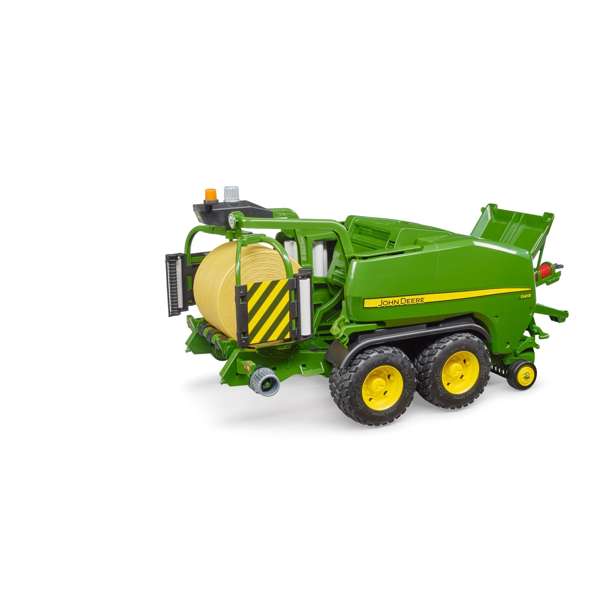 BRUDER's High - Performance John Deere C441R Wrapping Chamber Baler