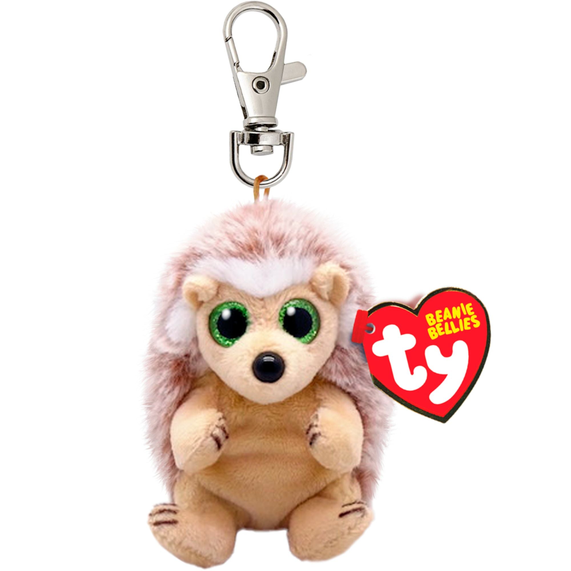 Hot Sale! Ty Beanie Bellies Clip - Adorable Pink Hedgehog Collectible