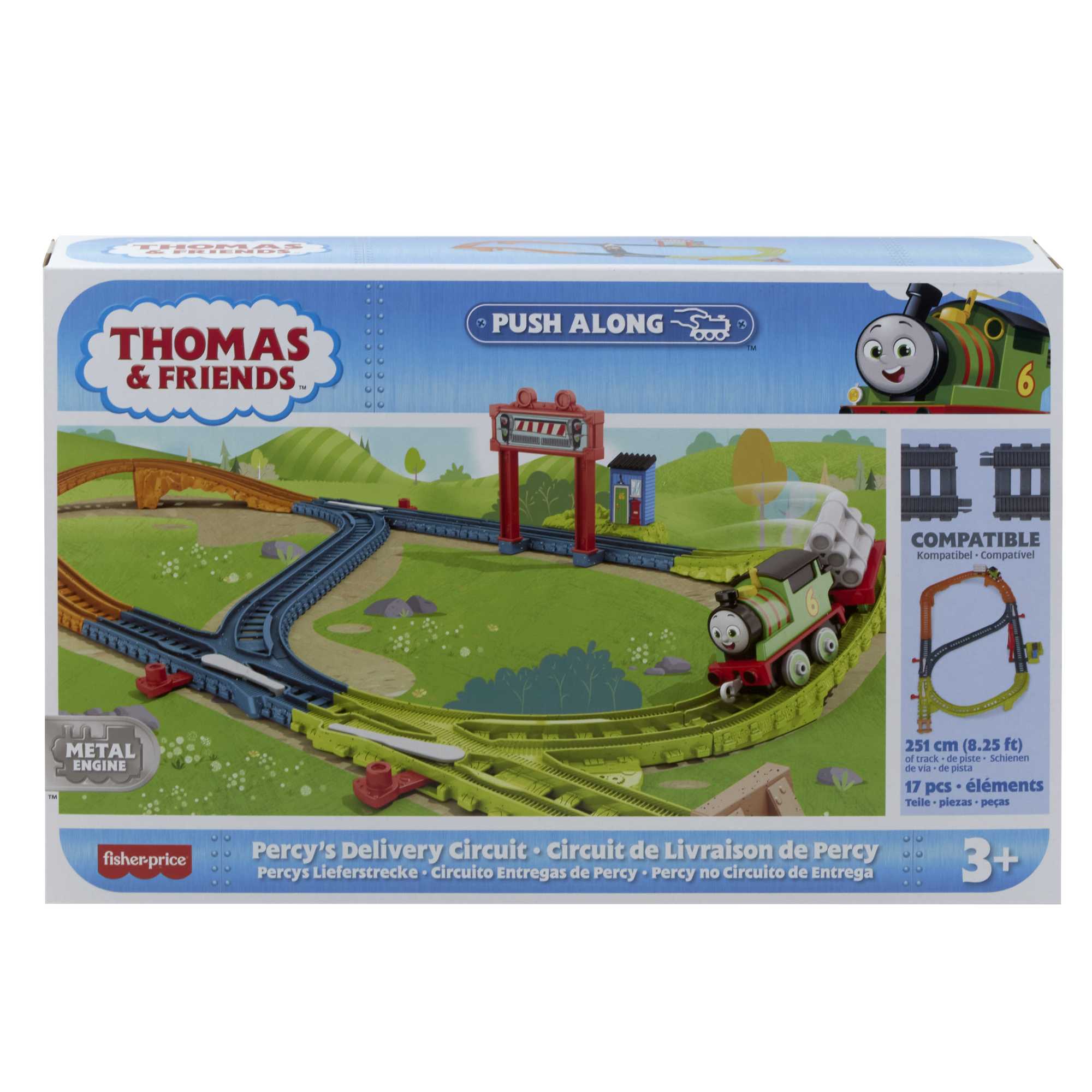Fisher-Price Thomas & Friends Percy's Passenger Run Track Set