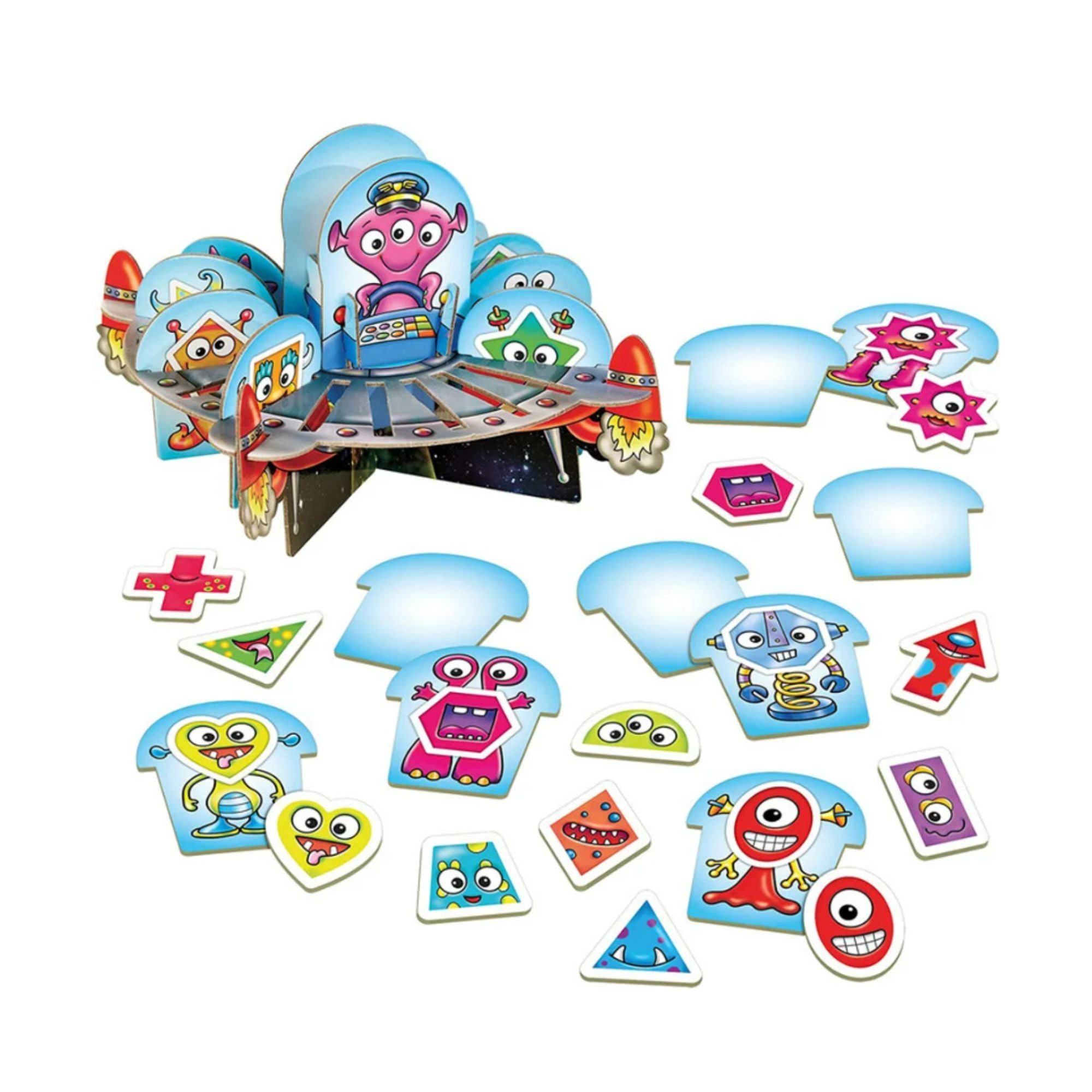 Hot Sale! Orchard Toys Alien Shape Matching Cosmic Board Game for 3 - 6 Years Old