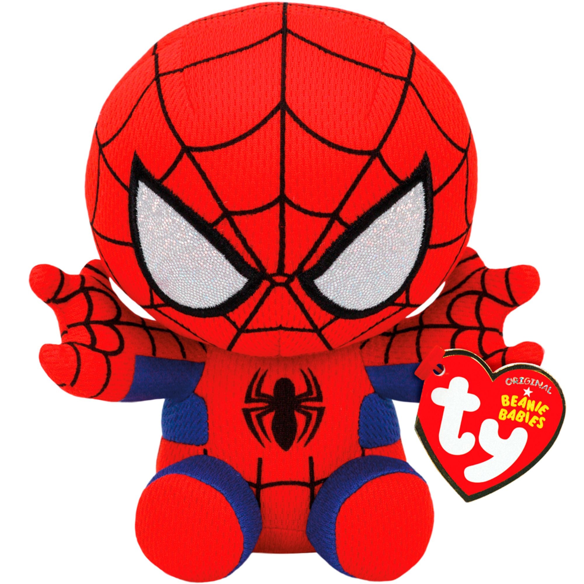 Ty Marvel Medium Spider - Man Plush: A Must - Have for Fans