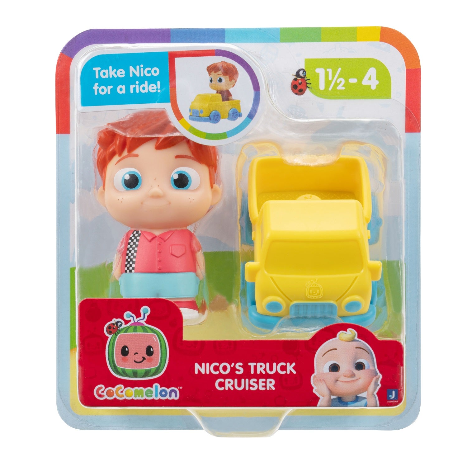 Cocomelon JJ & Friends Fun Cruisers - Nico's Cool Truck