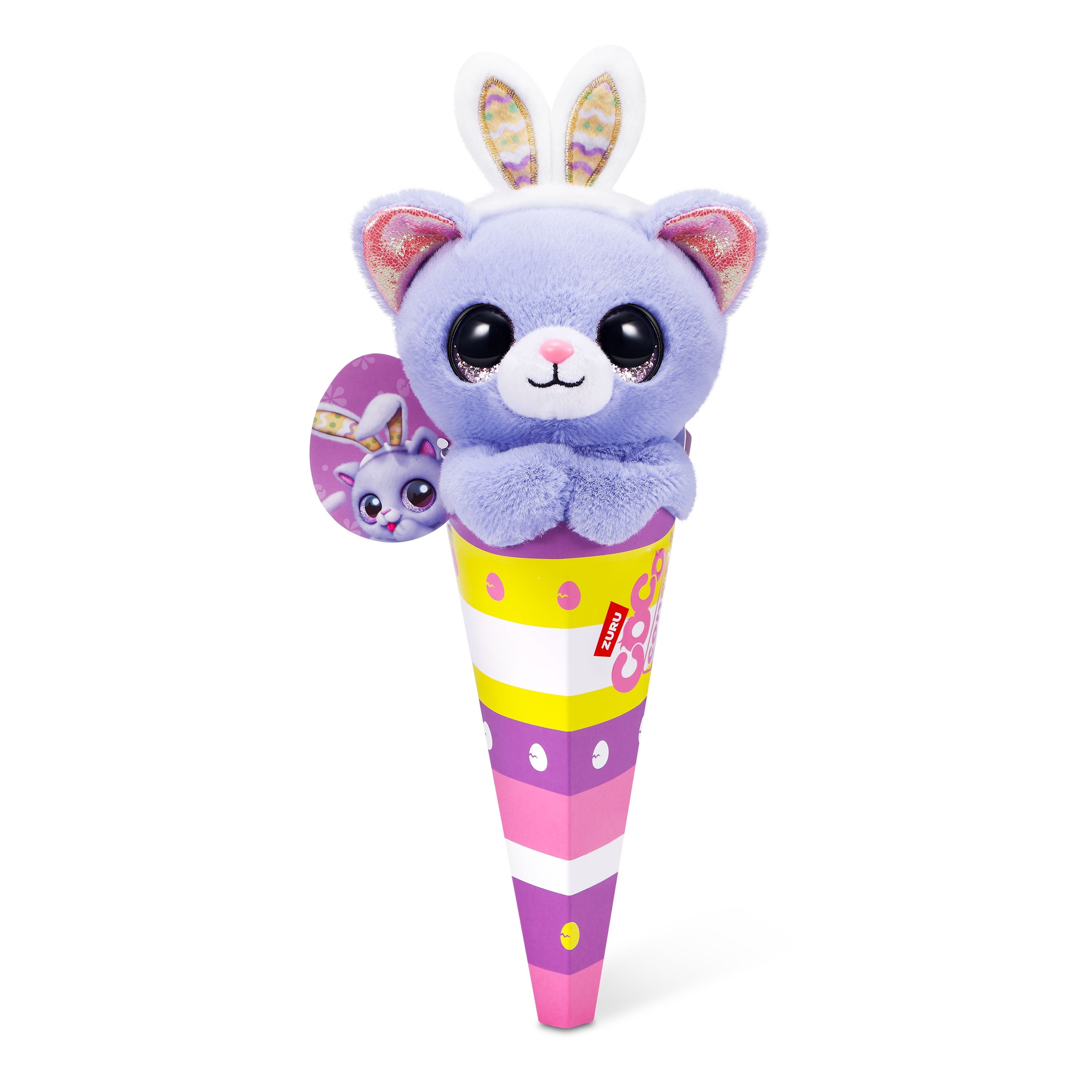 ZURU Coco Cones Bunny Poppy - Adorable Plush Pet Collection