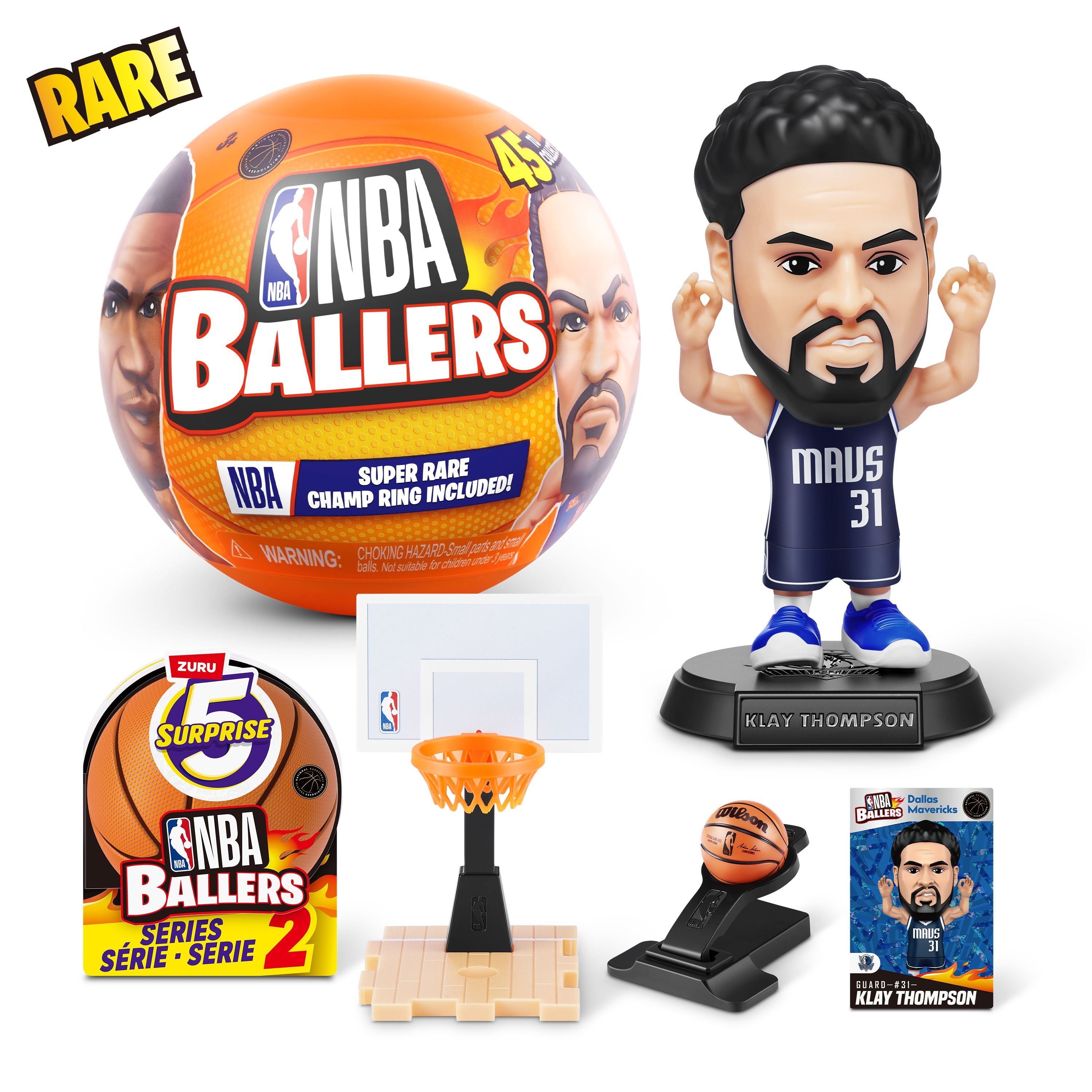 Hot Deal! ZURU 5 Surprise Second Series NBA Baller Collectible Figures