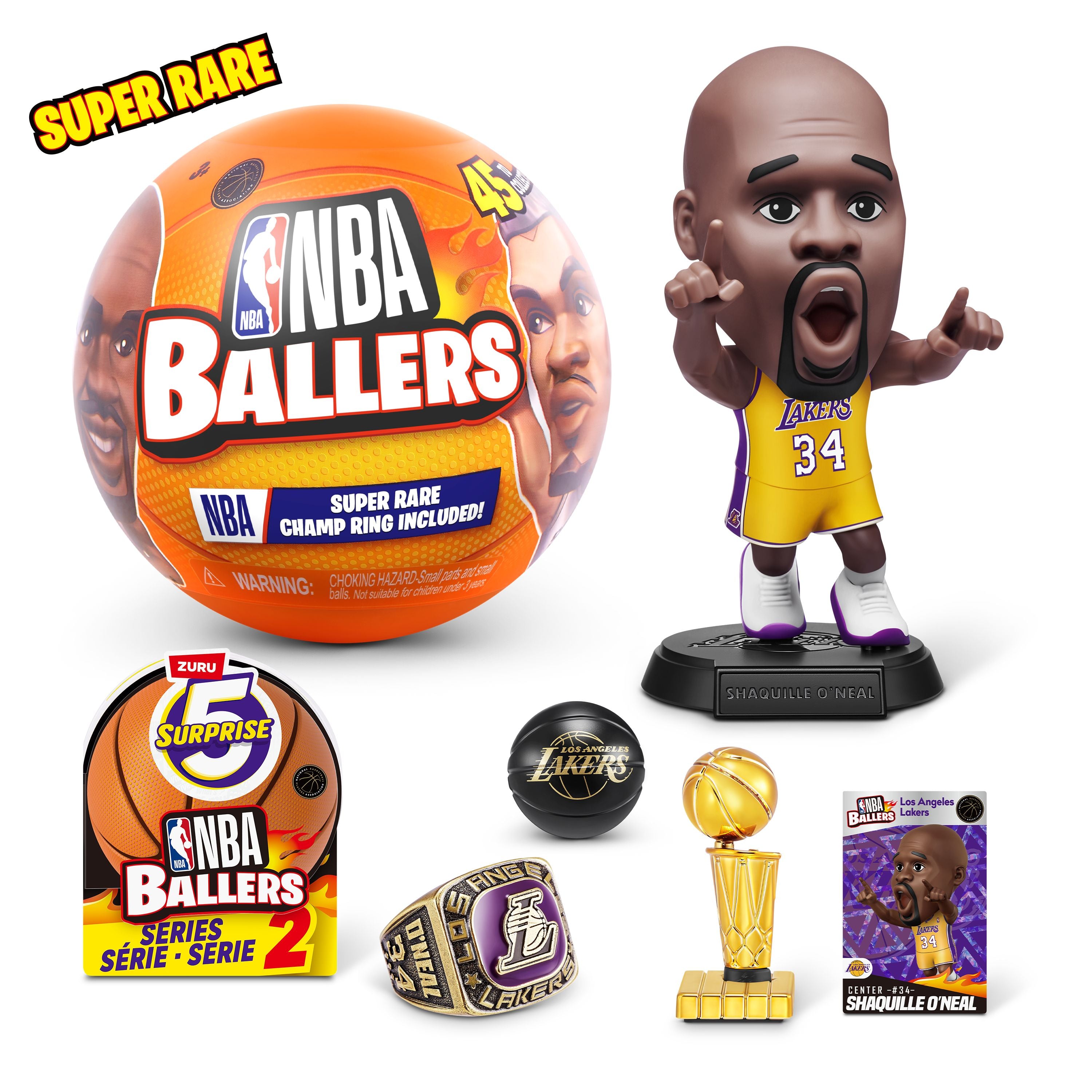 Hot Deal! ZURU 5 Surprise Second Series NBA Baller Collectible Figures