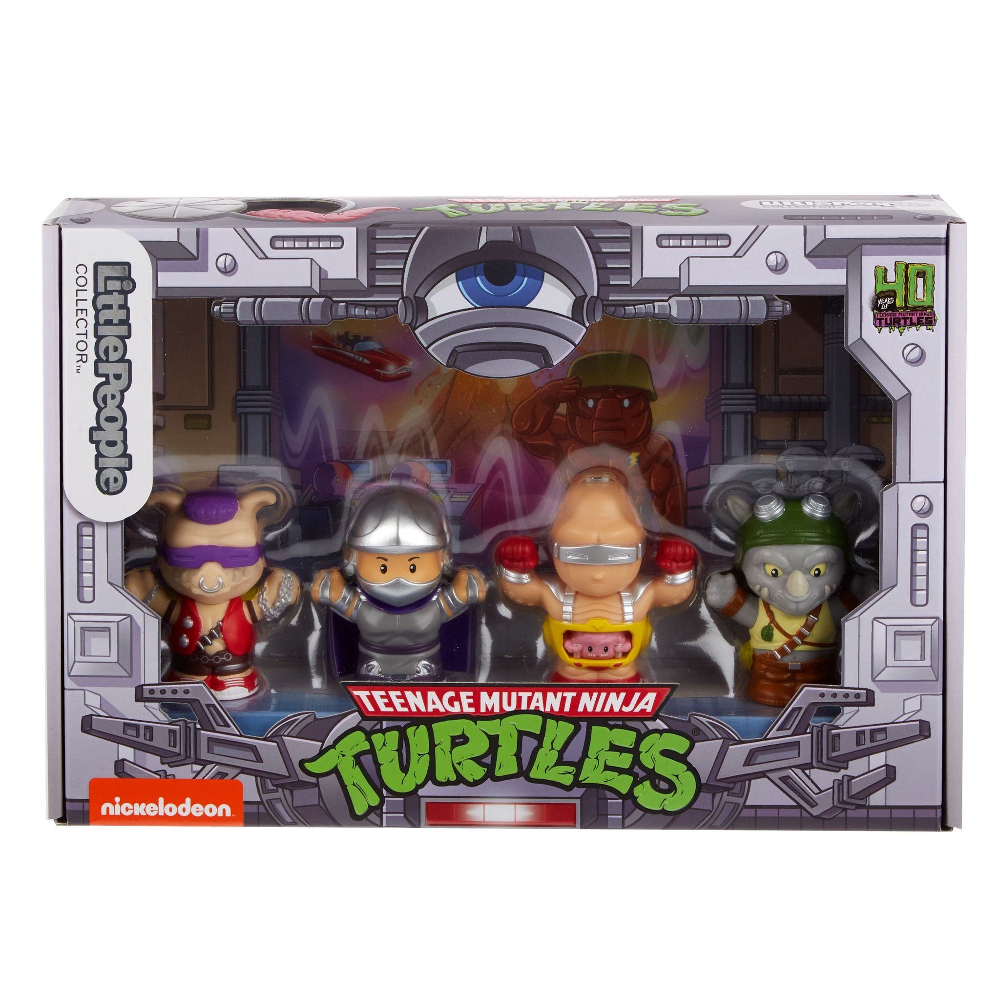 Fisher-Price Little People Collector TMNT 40th Anniversary Villains Pack - Limited Edition