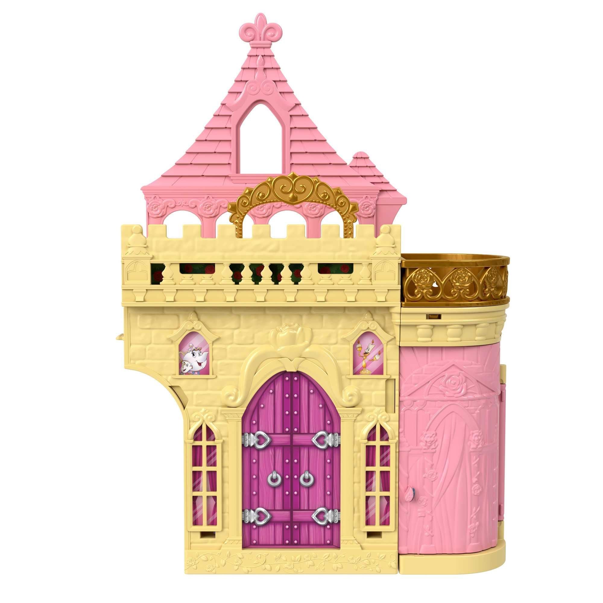 Hot Deal! Disney Princess Belle's Castle Storytime Stackable Playset for Kids