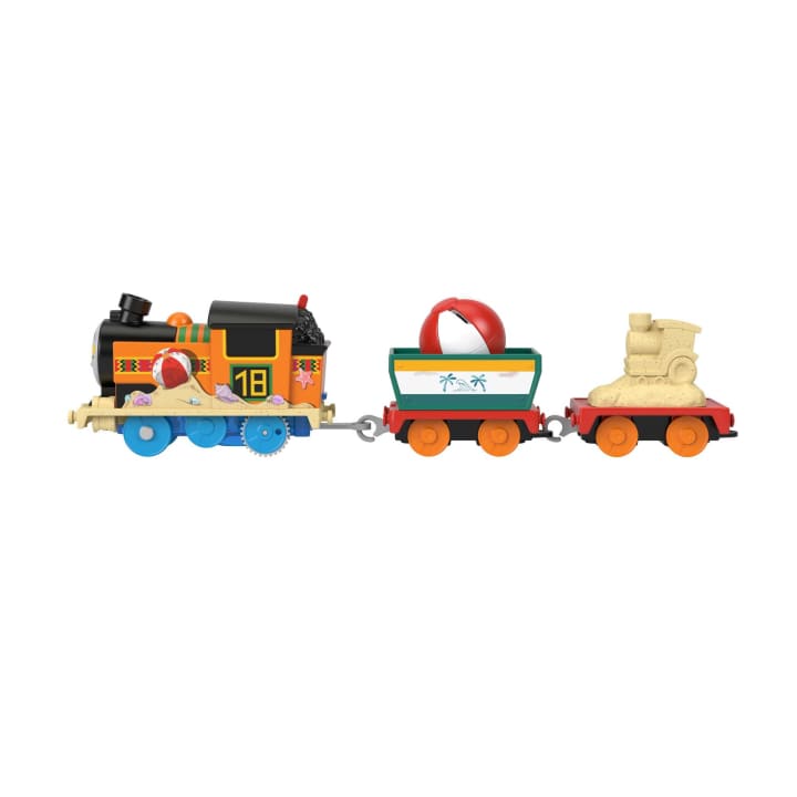 Fisher-Price Battery-Powered Thomas & Friends Beachy Nia Toy Train Set