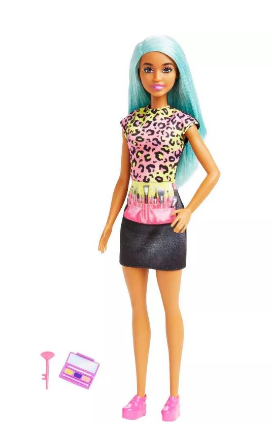 Barbie Doll for Aspiring Makeup Artists with Styling Accessories