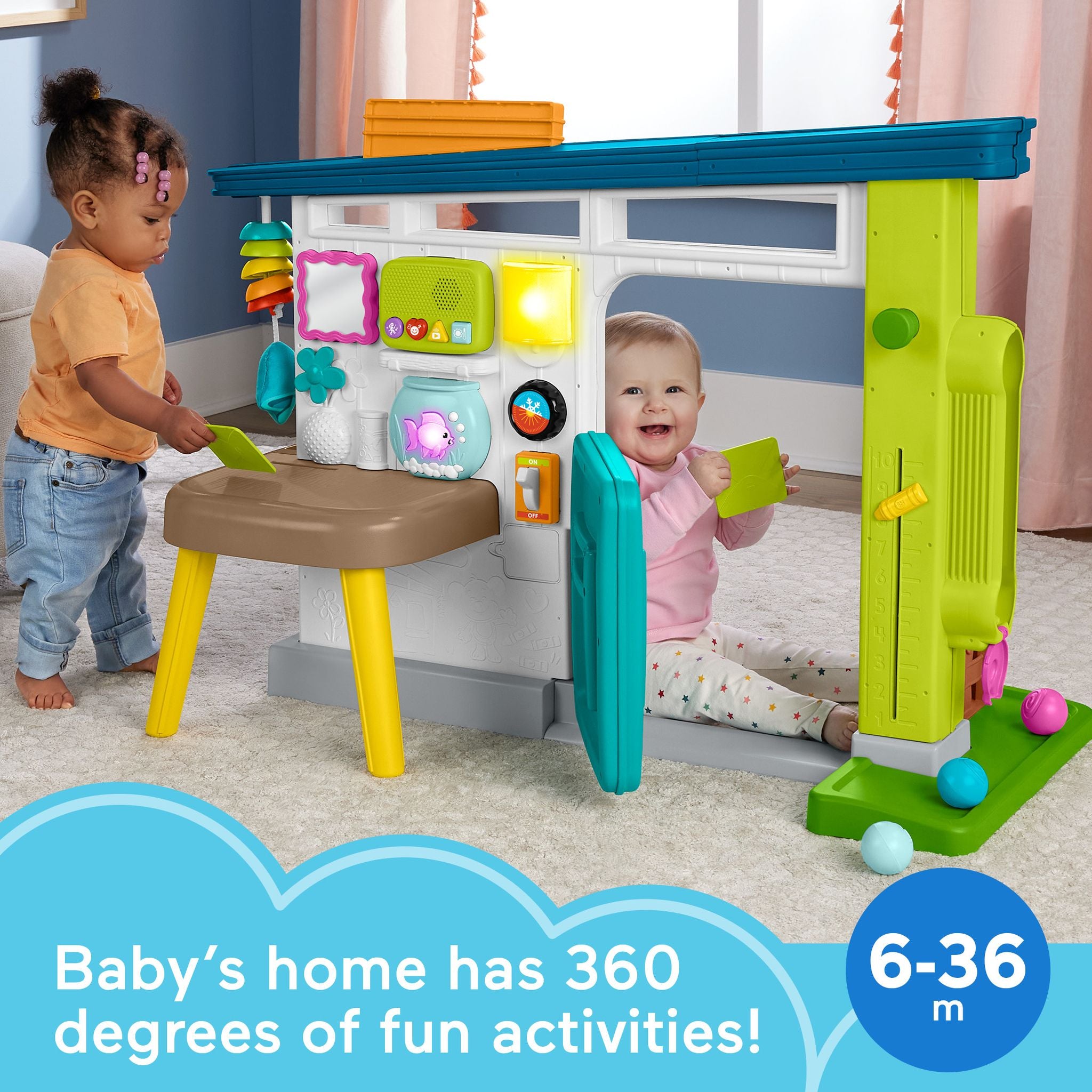 Fisher-Price Ultimate Laugh & Learn Electronic Playhouse for Babies