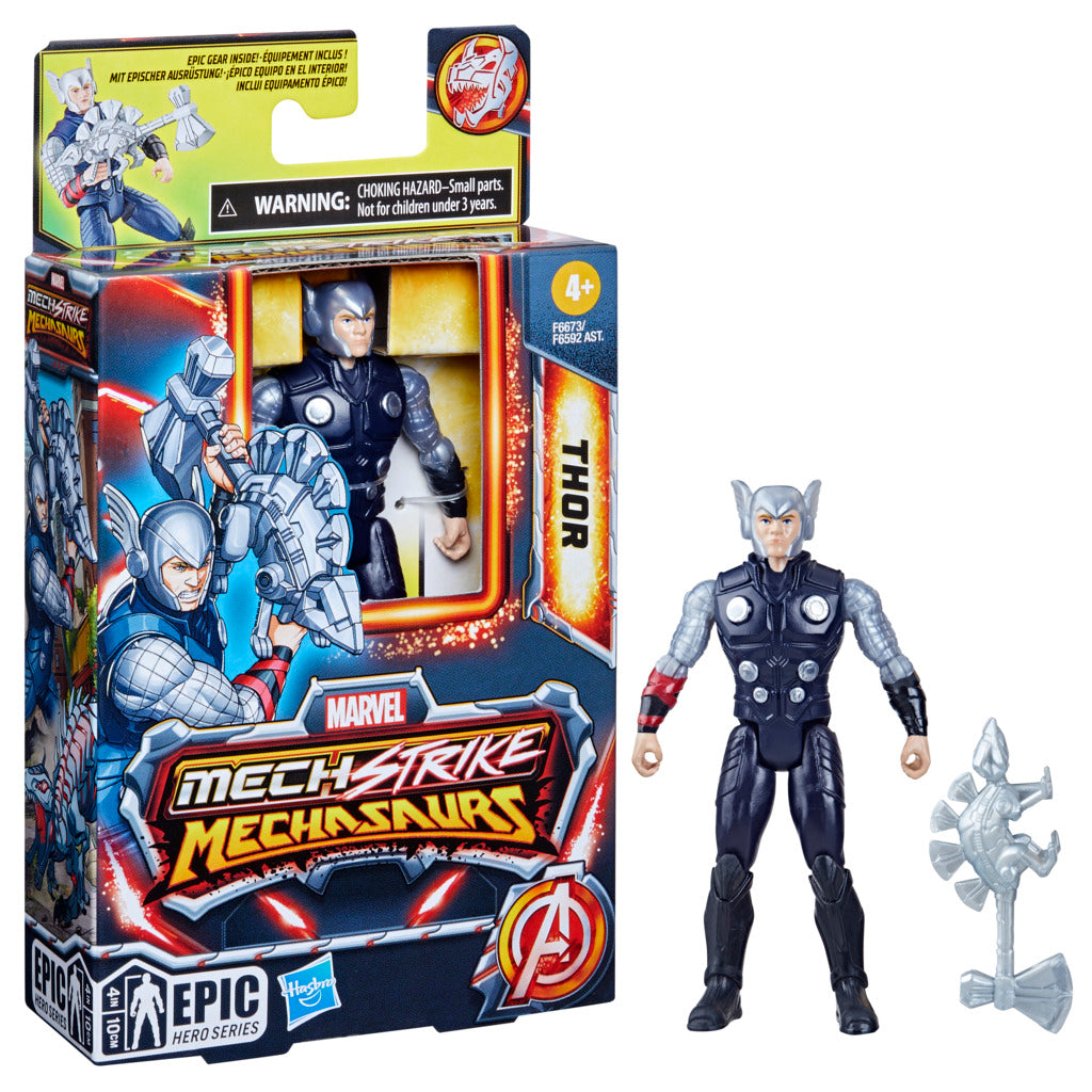 Epic Marvel Mech Strike Mechasaur Series - Thor Action Figure