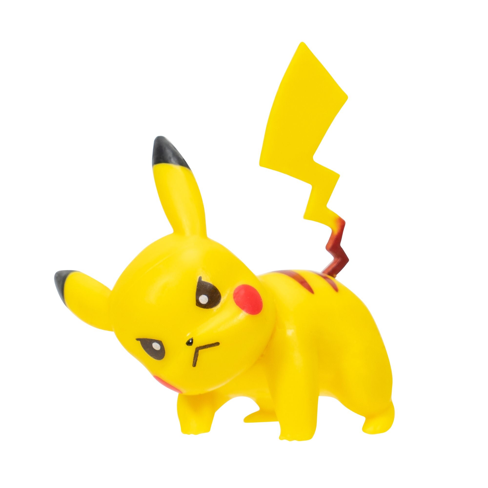 Pokemon Adjustable Clip N Go Poke Ball Belt Set with Angry Pikachu Figure