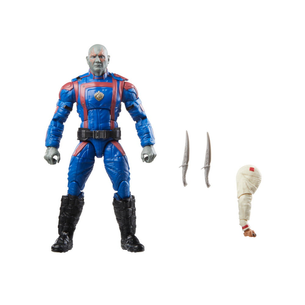 Hot! Marvel Guardians of the Galaxy Vol. 3 Legends Series Drax Figure