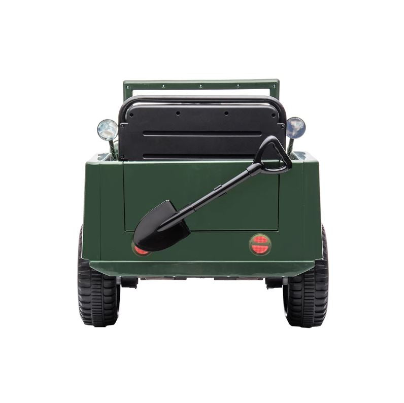 12-Volt Electric Green Go Skitz Major Ride-On for Little Riders