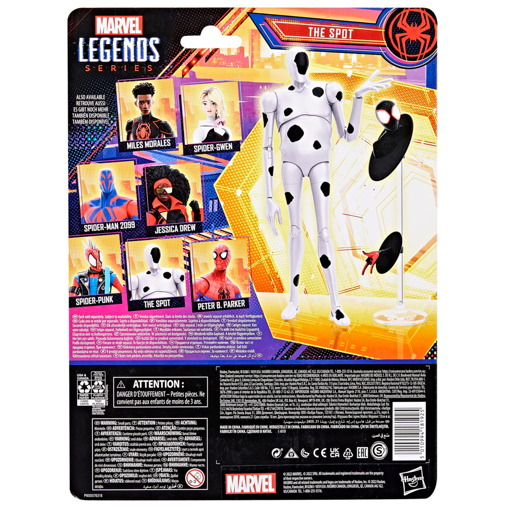 Marvel Legends Series The Spot Figure from Spider-Man Across The Spider-Verse