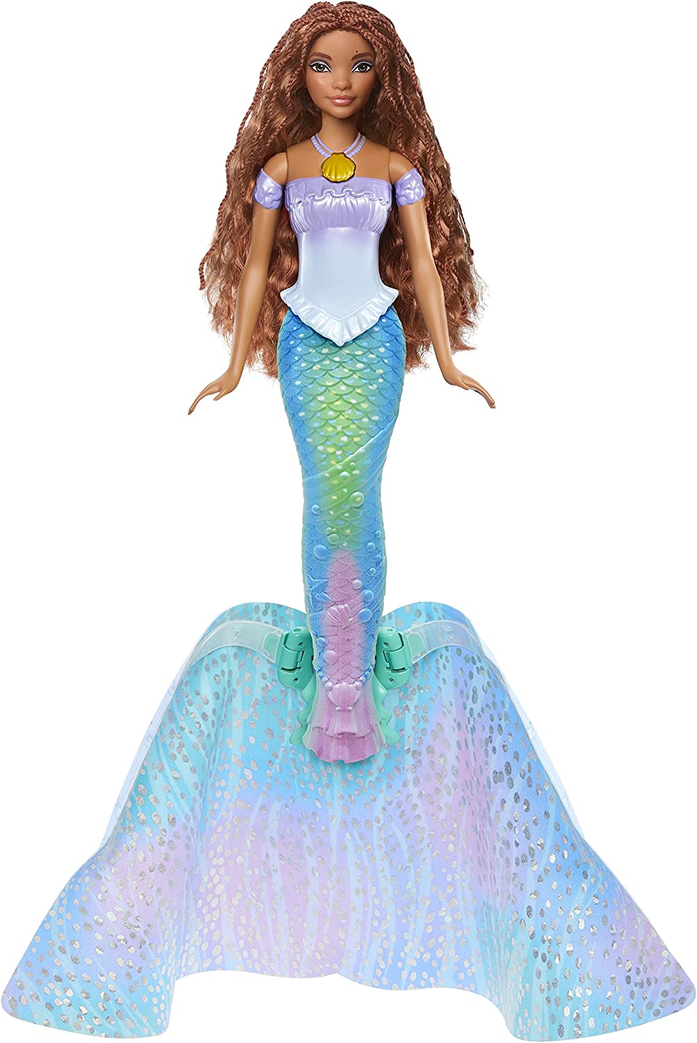 Hot! Disney The Little Mermaid Transforming Ariel Fashion Doll for Kids' Fun