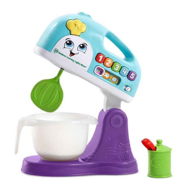LeapFrog Rainbow Learning Lights Stand Mixer - Ideal for Little Bakers