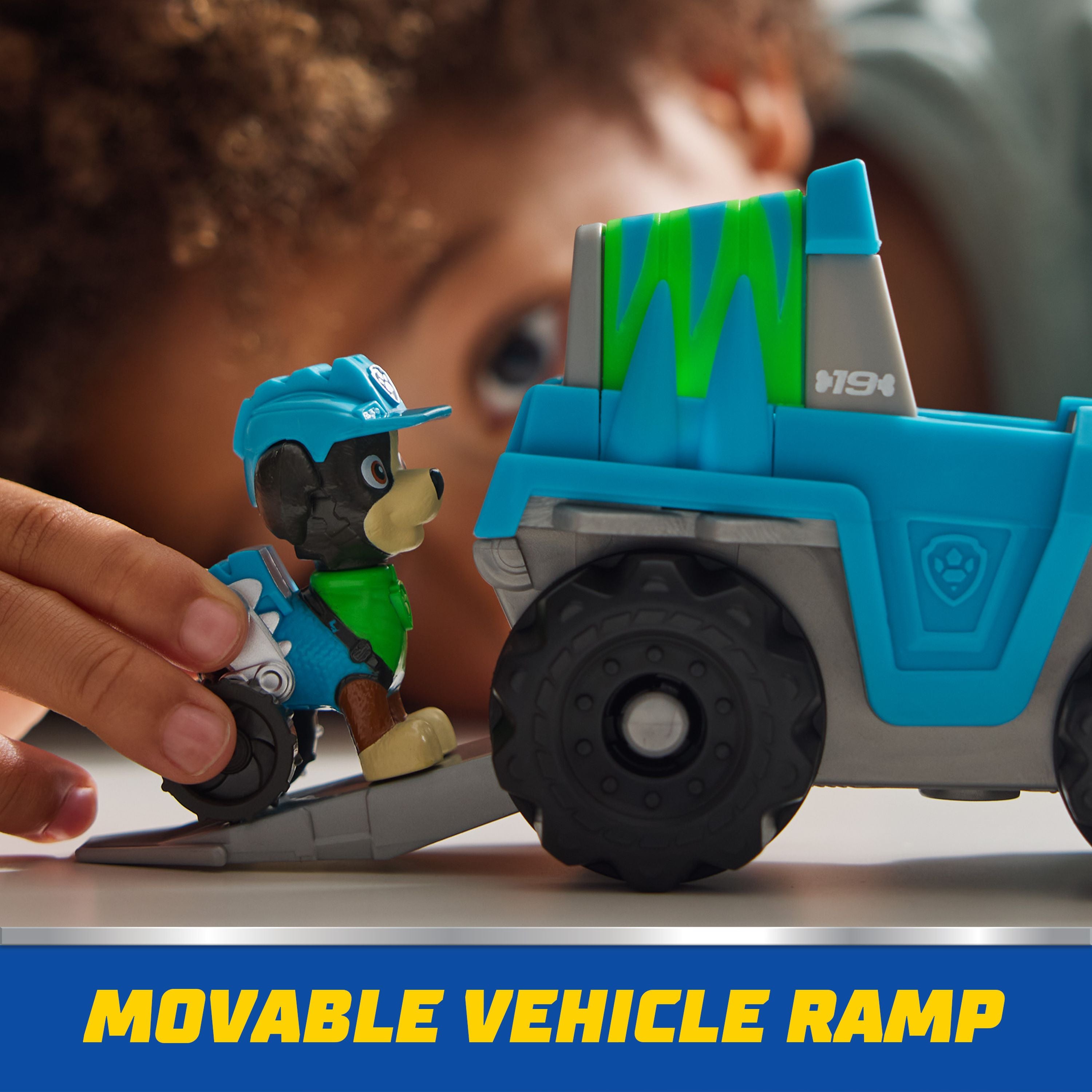 Hot Sale! PAW Patrol Rex's Basic Dino Rescue Vehicle Toy for Kids