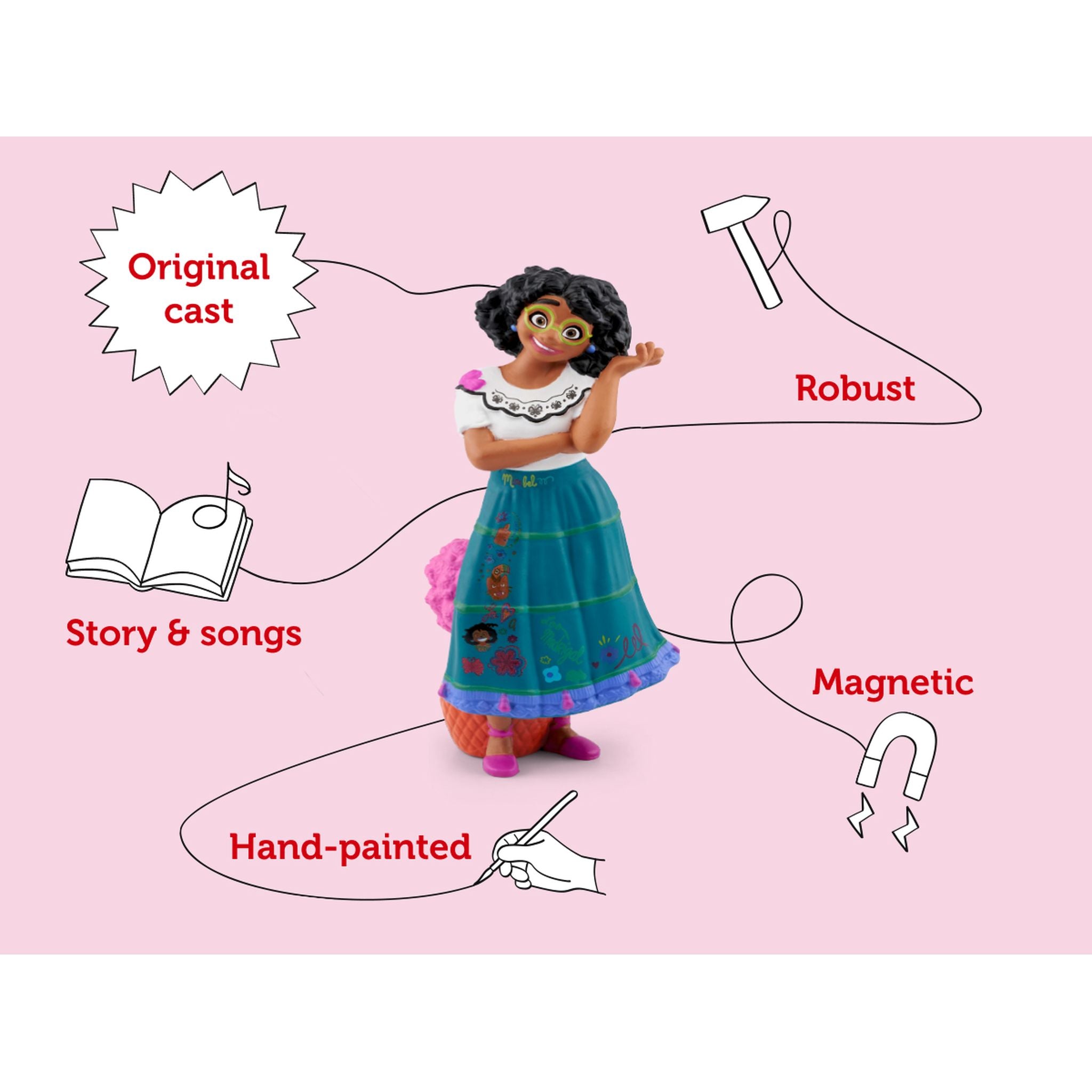 Hot Sale! Disney Encanto Mirabel Tonies Audio Character for Kids' Magical Adventures