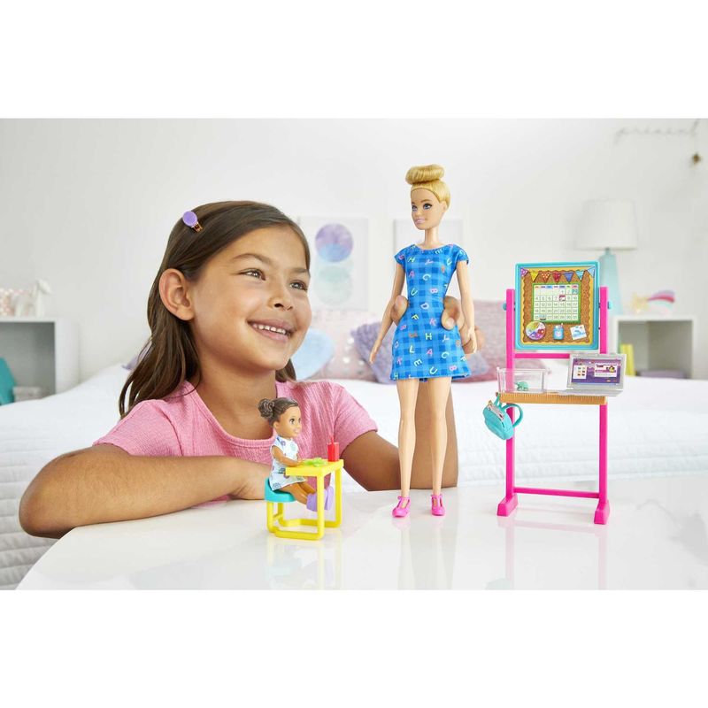 Hot Deal! Barbie Teacher Career Doll & Playset - Blonde for Aspiring Young Educators