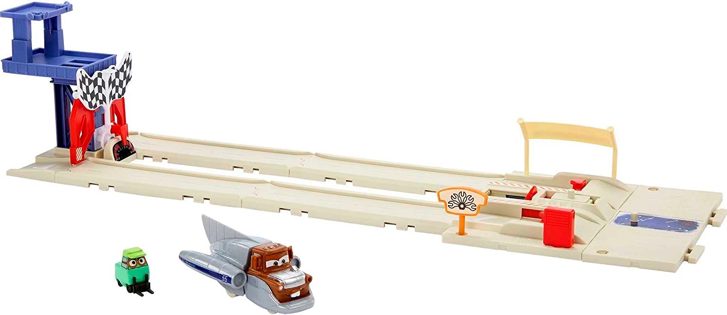 Hot! Disney Pixar Cars On The Road Salt Flats Track Set