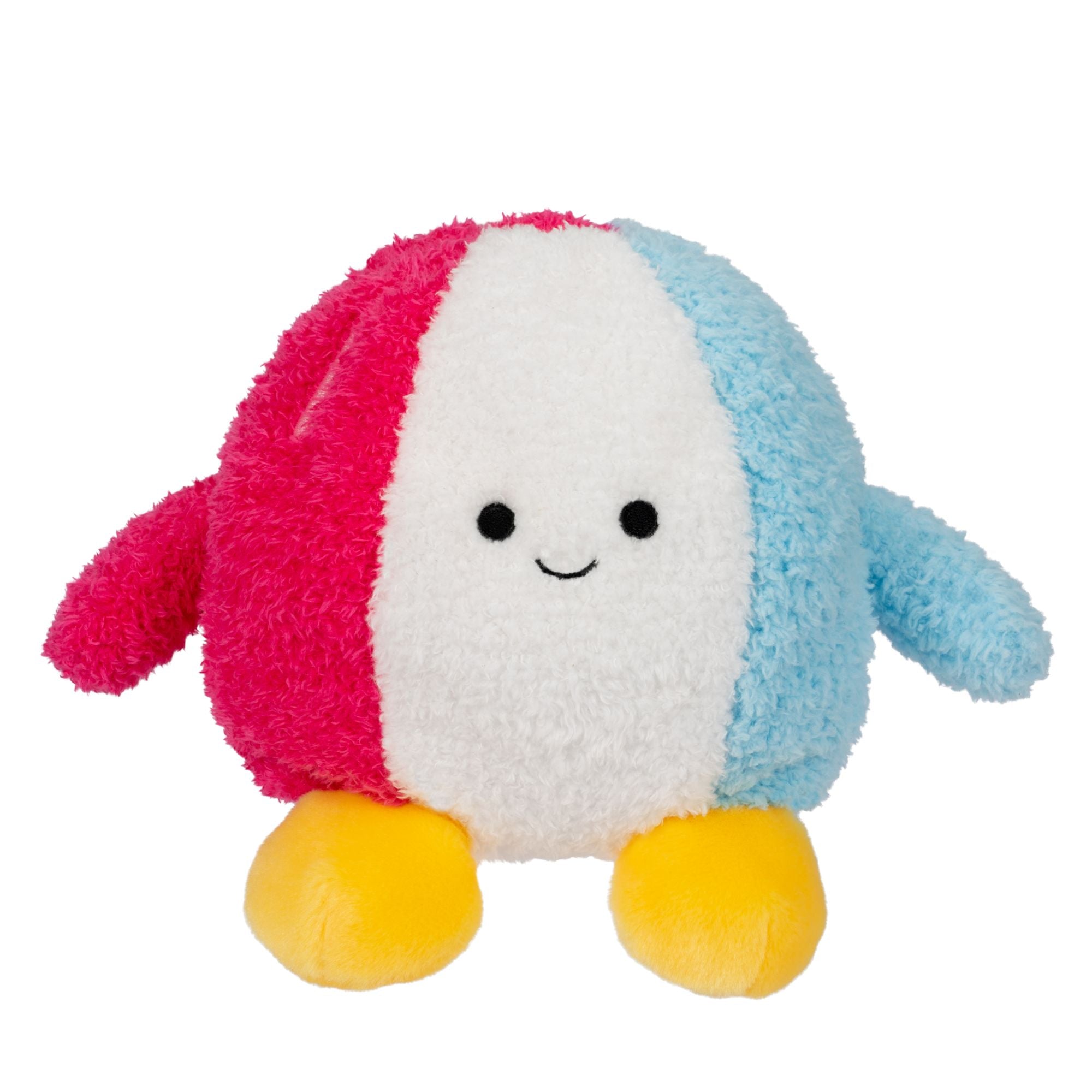 7.5 - Inch Soft Plush Beachbumz - Brad the Beach Ball Character Toy