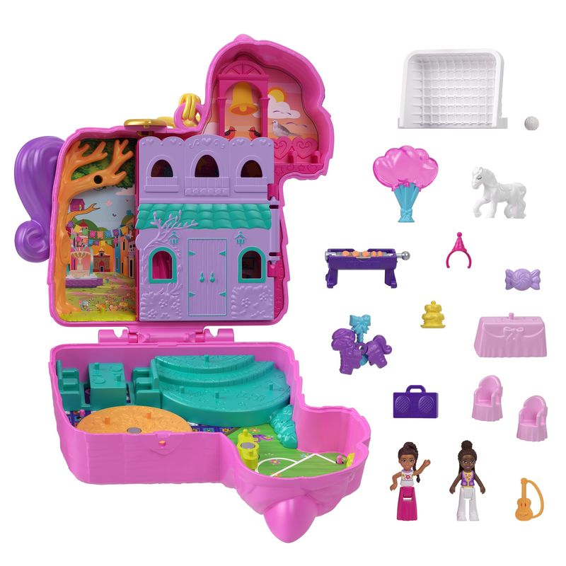 Hot Sale! Polly Pocket Pinata Party Compact - Miniature Adventure World