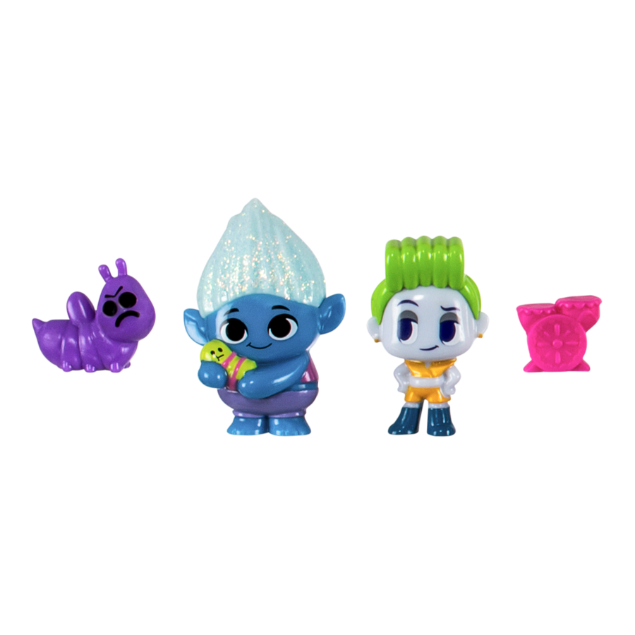 Hot! DreamWorks Trolls Band Together Mineez 2-Pack Figures