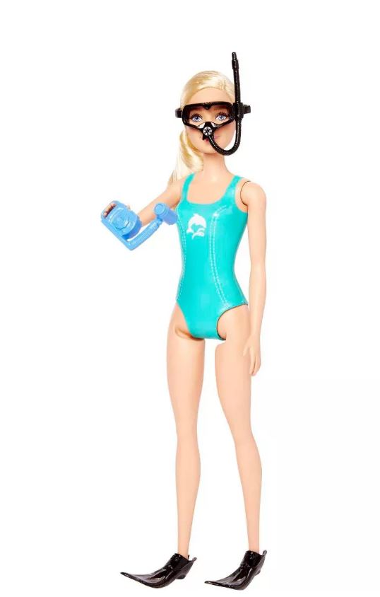 Hot! Barbie Marine Biologist Doll & Mobile Lab Playset