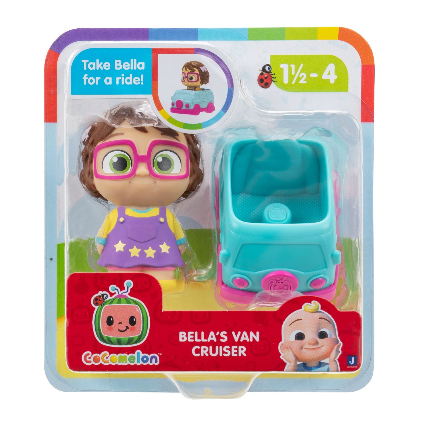 Hot Sale! CoComelon JJ & Friends Cruisers - Bella Van