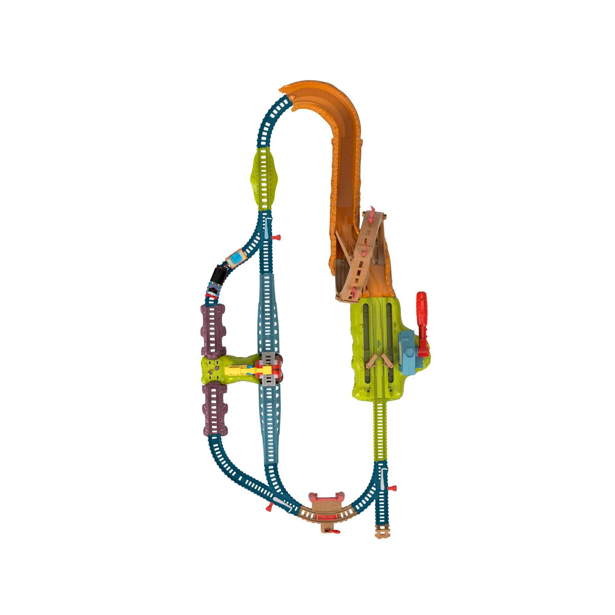 Fisher-Price Thomas & Friends Launch & Loop Maintenance Yard Trackset - Epic Sodor Adventure!