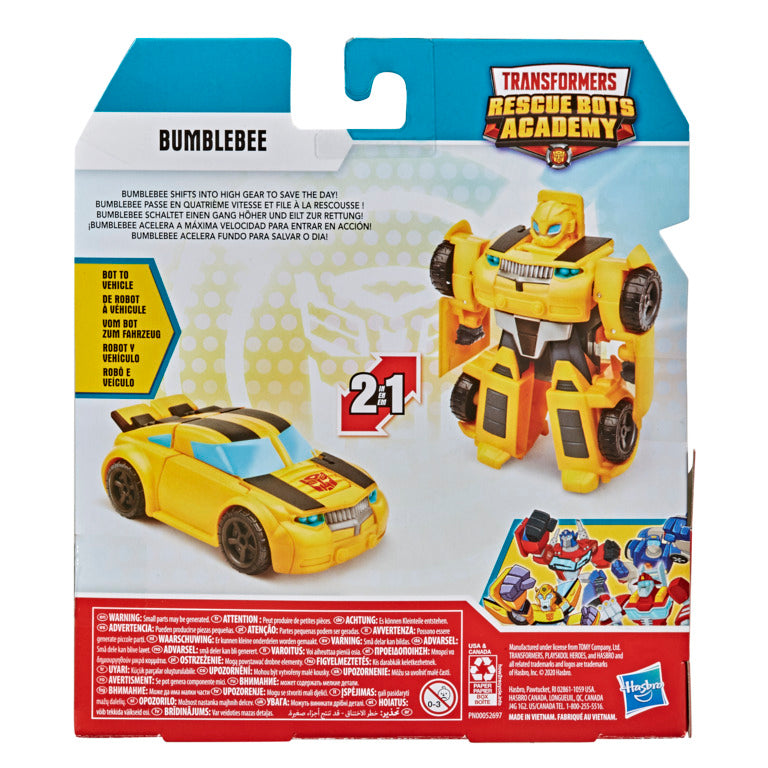 Hot Deal! Transformers Rescue Bots Academy Bumblebee Classic Hero Figure