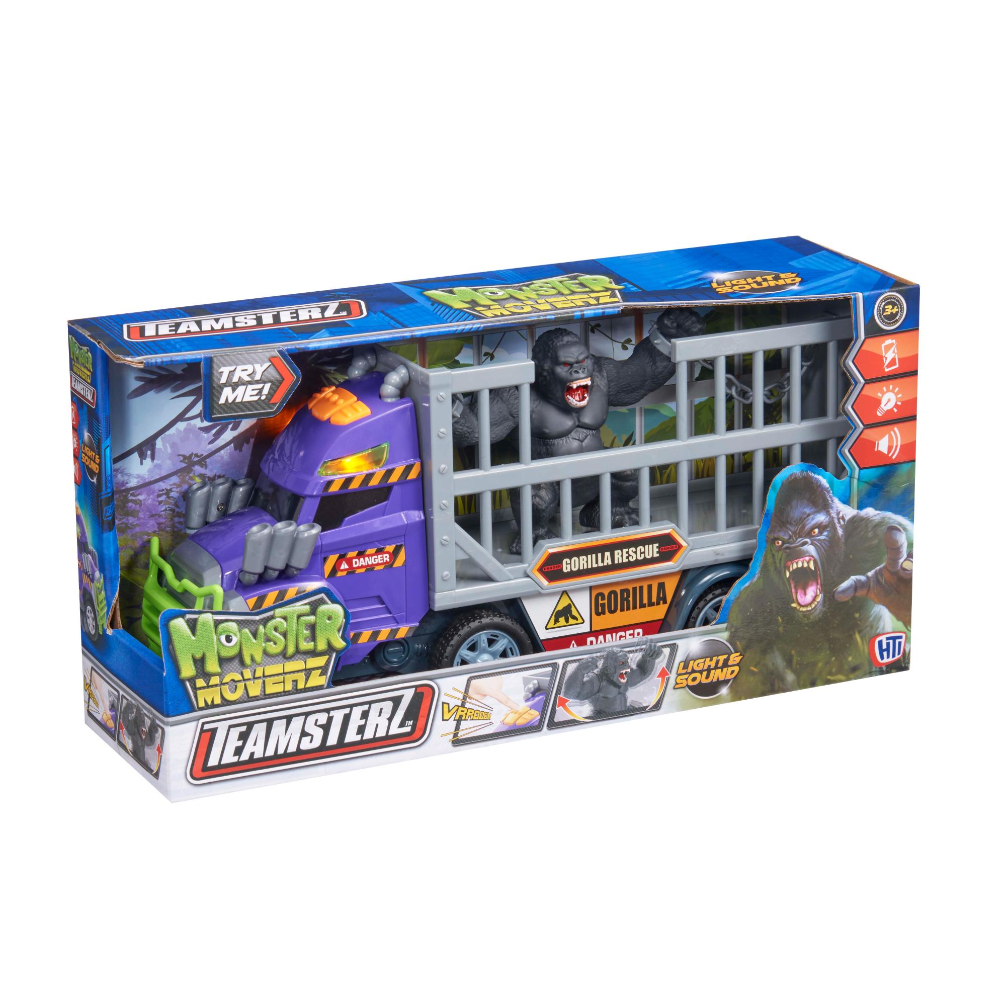 Teamsterz Monster Moverz Exciting Gorilla Rescue Set for Kids