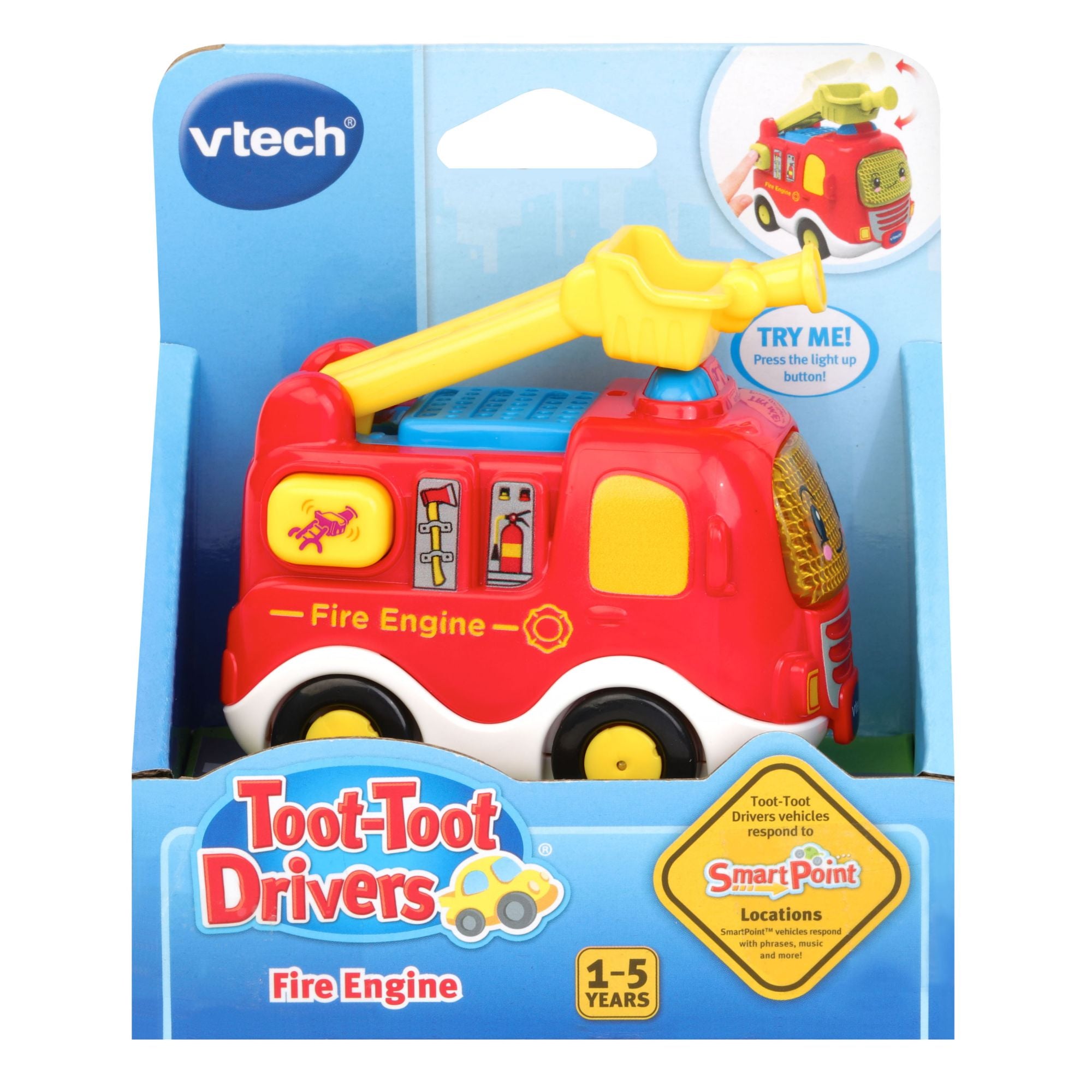 VTech Toot-Toot Drivers Fire Engine - Ideal for Kids' Learning Fun