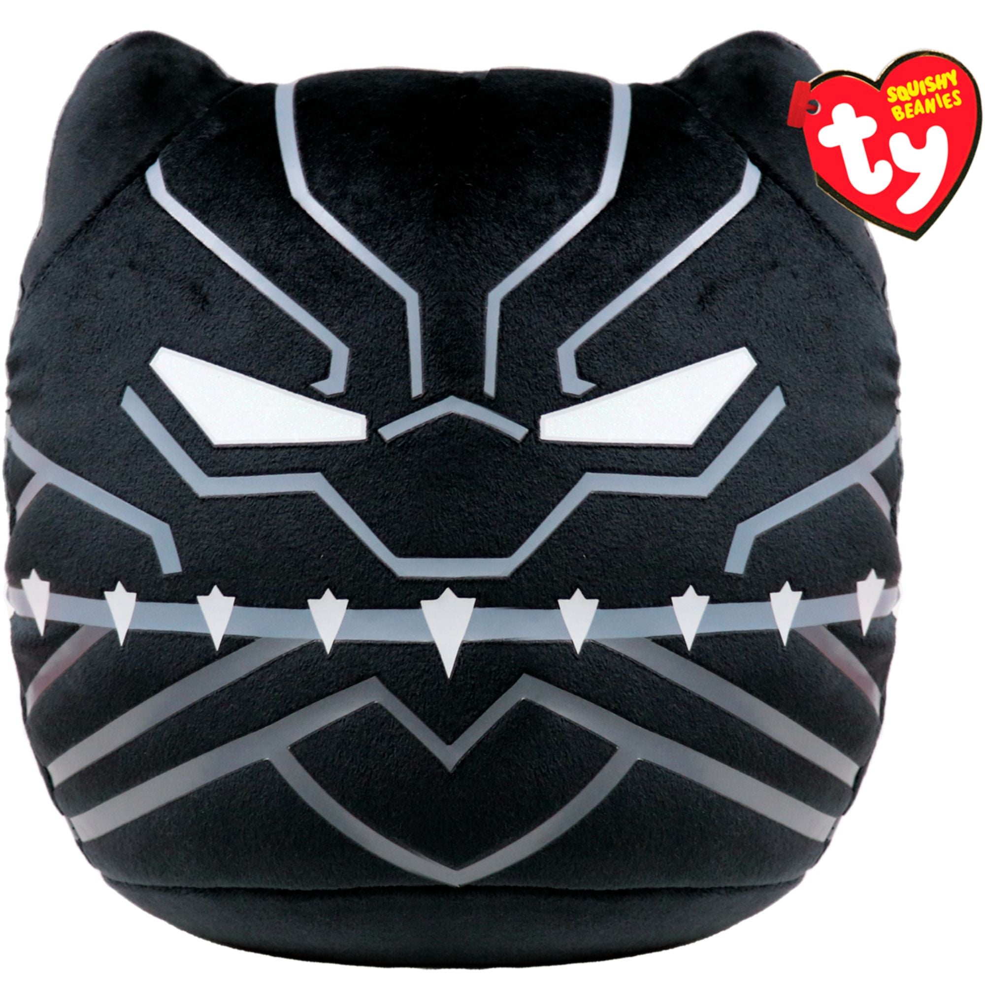 25cm Ty Marvel Squish Plush - Adorable Black Panther