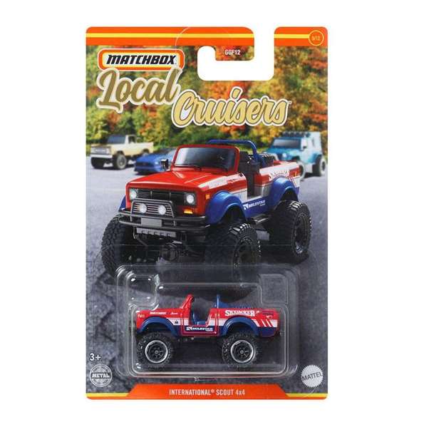 Hot Deal! Matchbox 1:64 Scale Local Cruisers 5/12 International Scout 4X4 Toy Cars