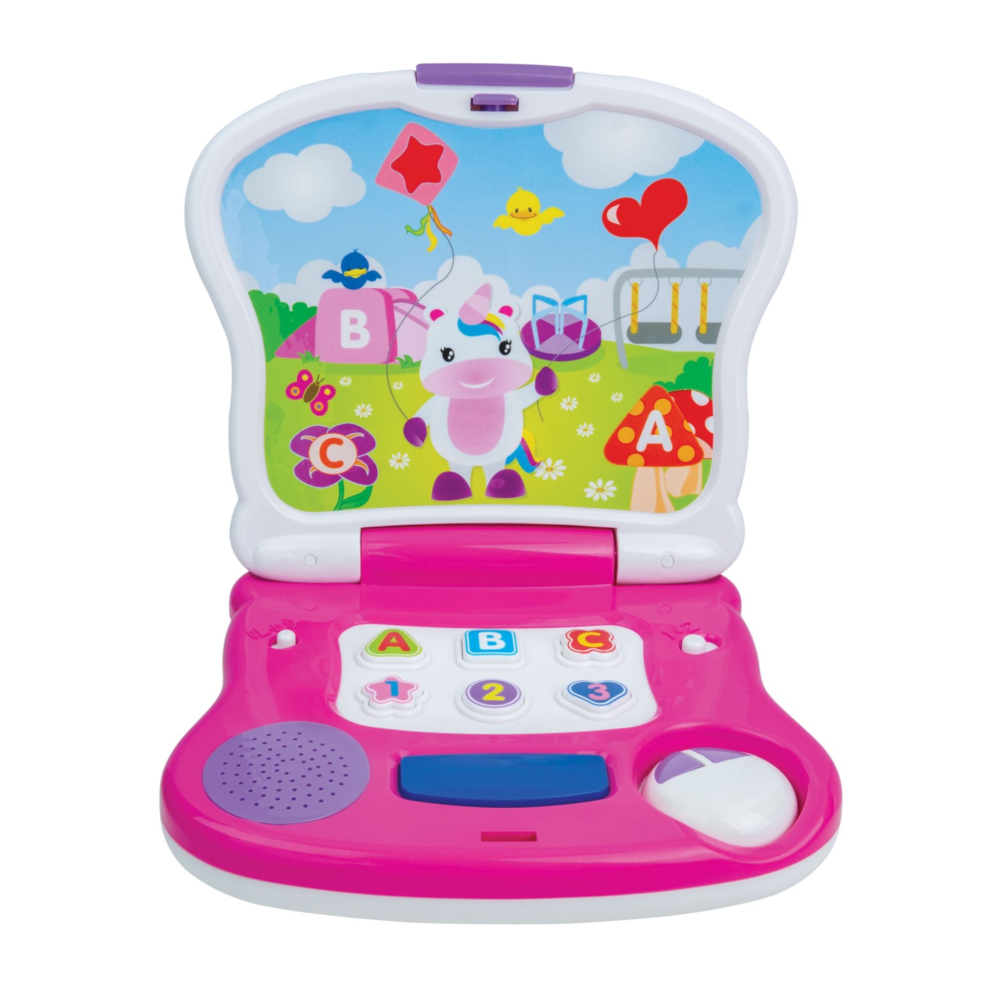 Hot Sale! Winfun Junior Unicorn-themed Learning Laptop for Early Education