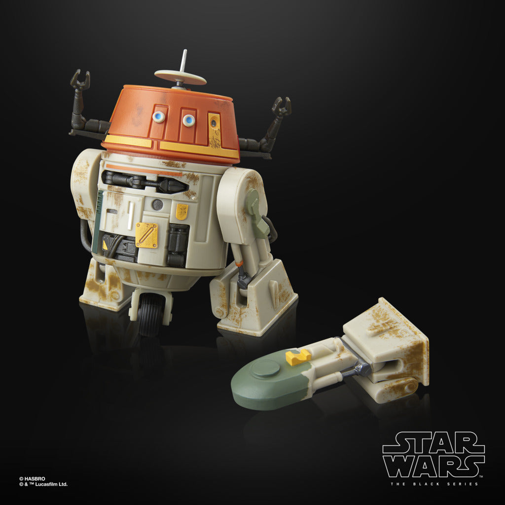 6-Inch Star Wars The Black Series Action Figure - Detailed Chopper (C1-10P)