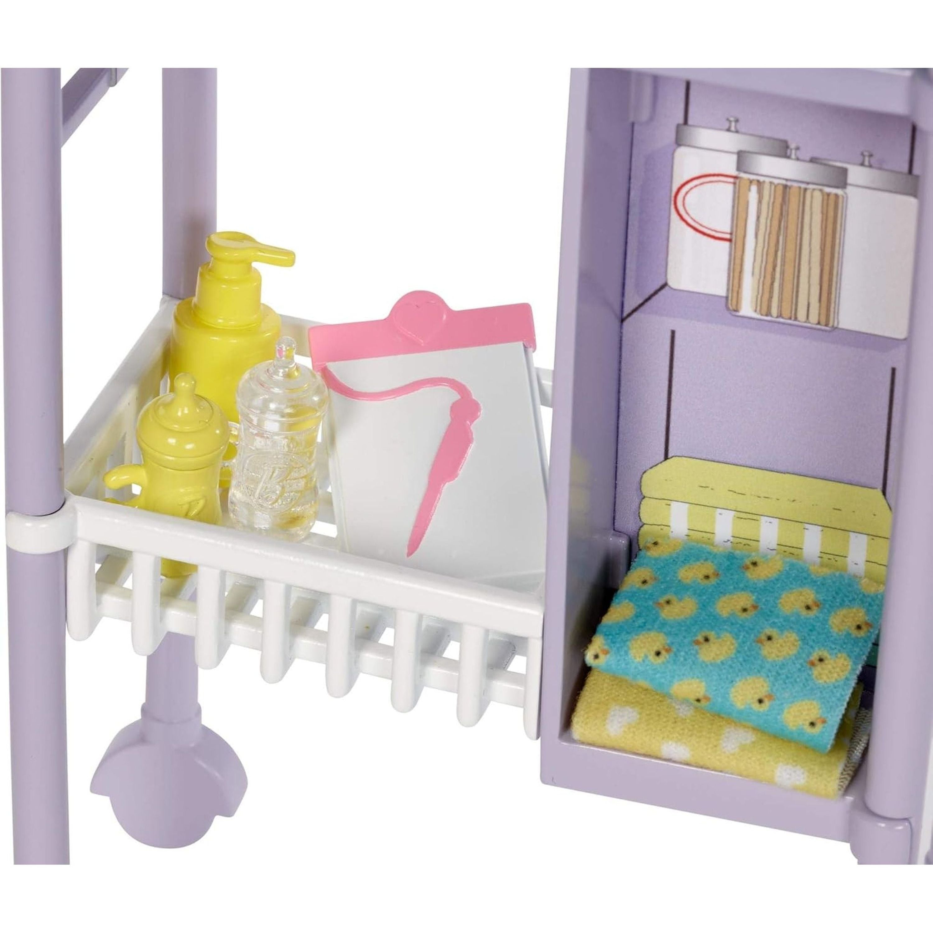 Blonde Barbie Career Doll & Playset: A Baby Doctor Adventure