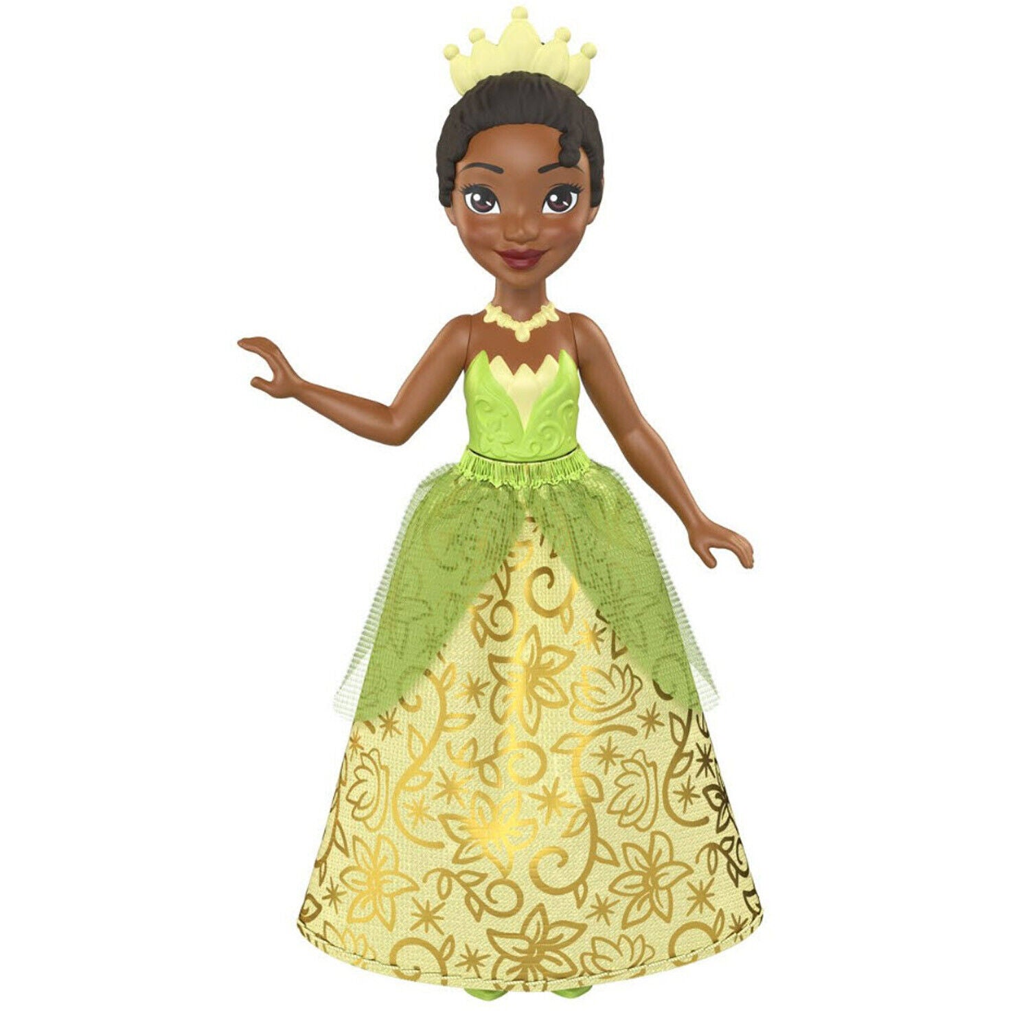 Hot Sale! Disney Princess Collectible Small Doll - Princess Tiana with Movable Joints