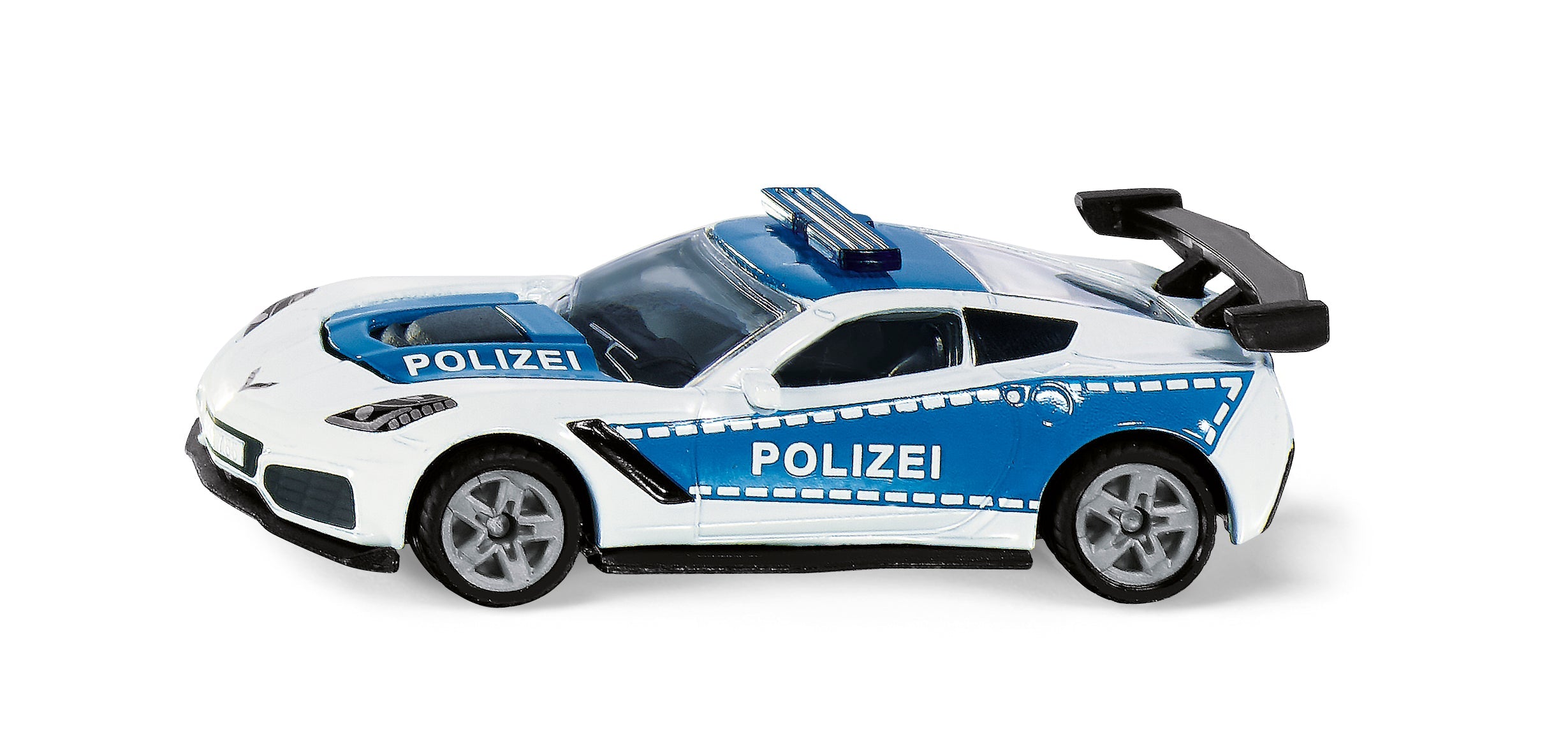 High - quality Siku Die - cast Chevrolet Corvette ZR1 Police Model