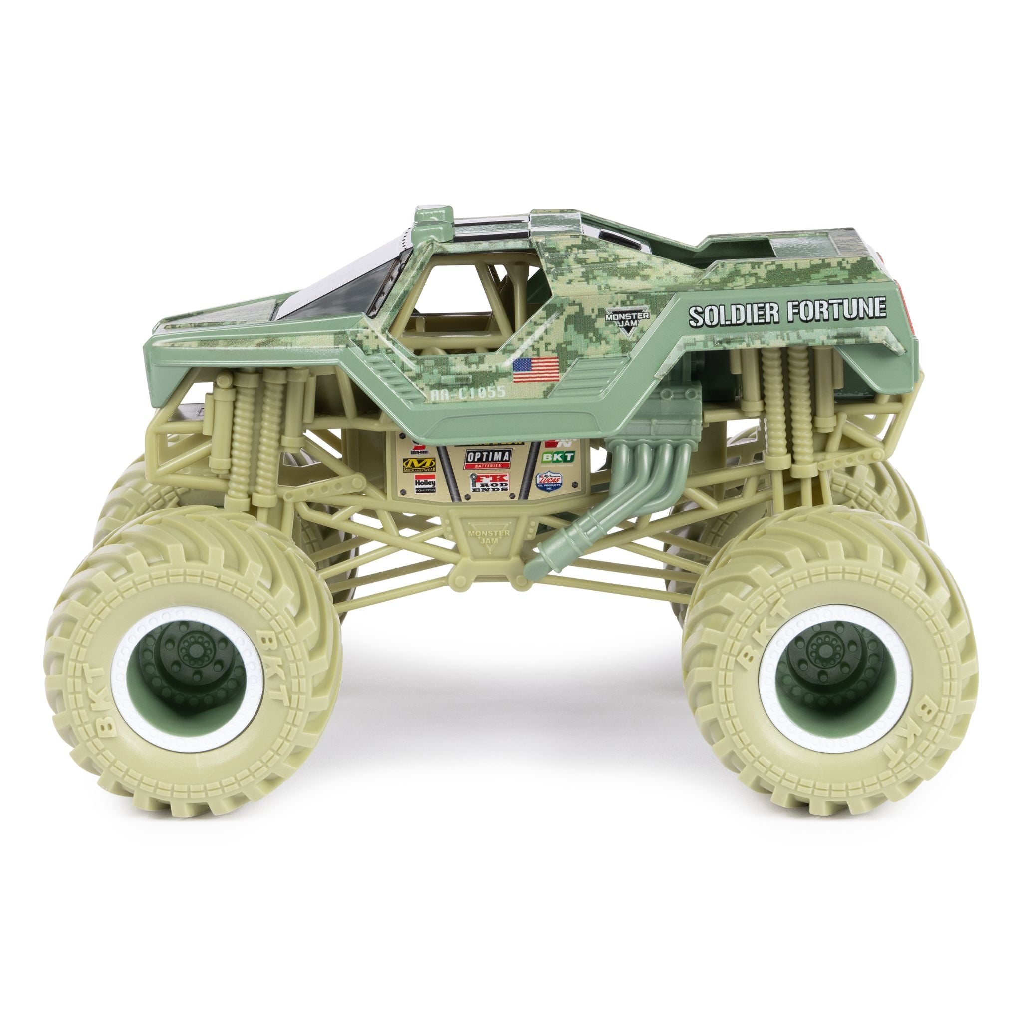 1:24 Scale Monster Jam Die - Cast Monster Trucks in Assorted Cool Styles