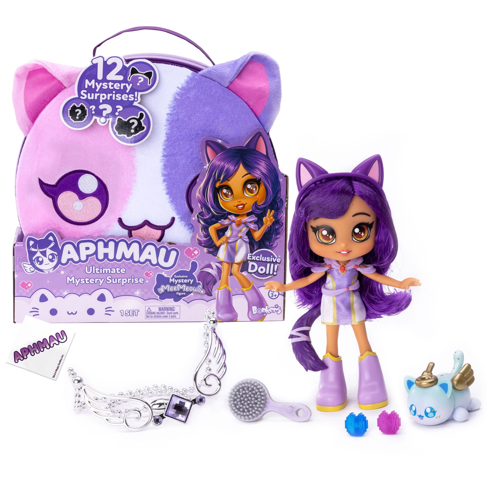 Aphmau's Ultimate Plush CatFace Mystery Surprise Set