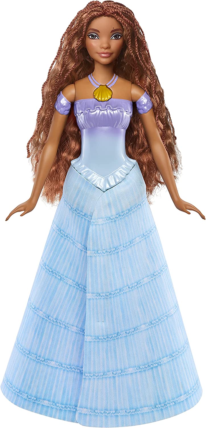 Hot! Disney The Little Mermaid Transforming Ariel Fashion Doll for Kids' Fun