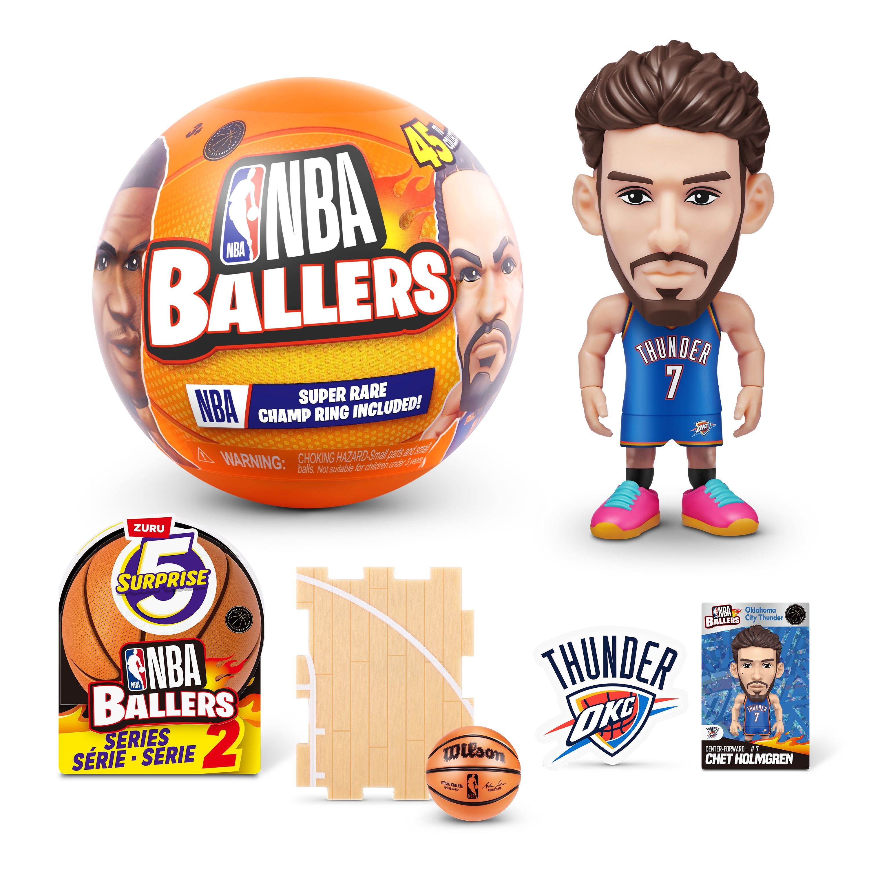 Hot Deal! ZURU 5 Surprise Second Series NBA Baller Collectible Figures