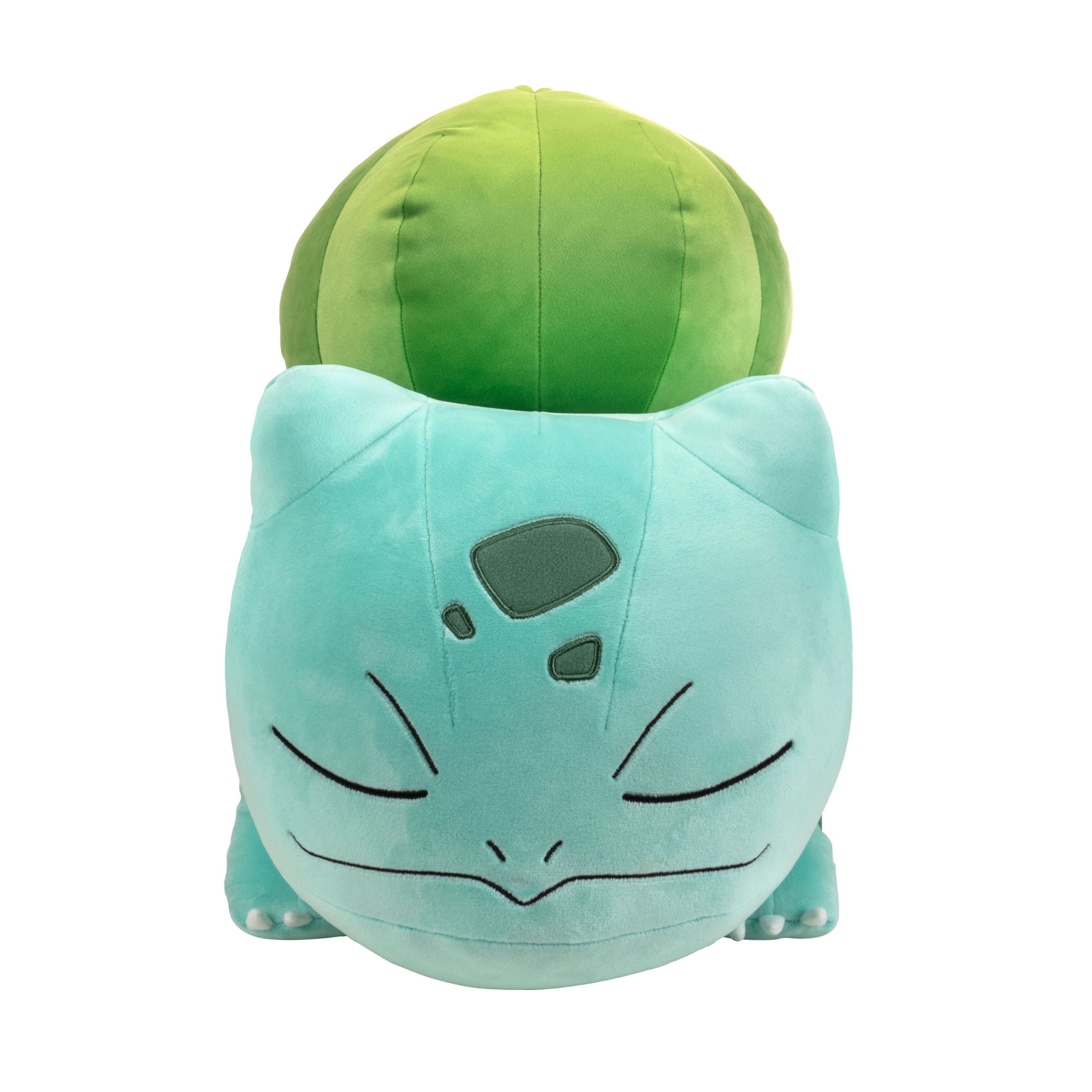 Get This 18-Inch Sleeping Bulbasaur Plush Toy for Pokémon Fans - Great Deal!