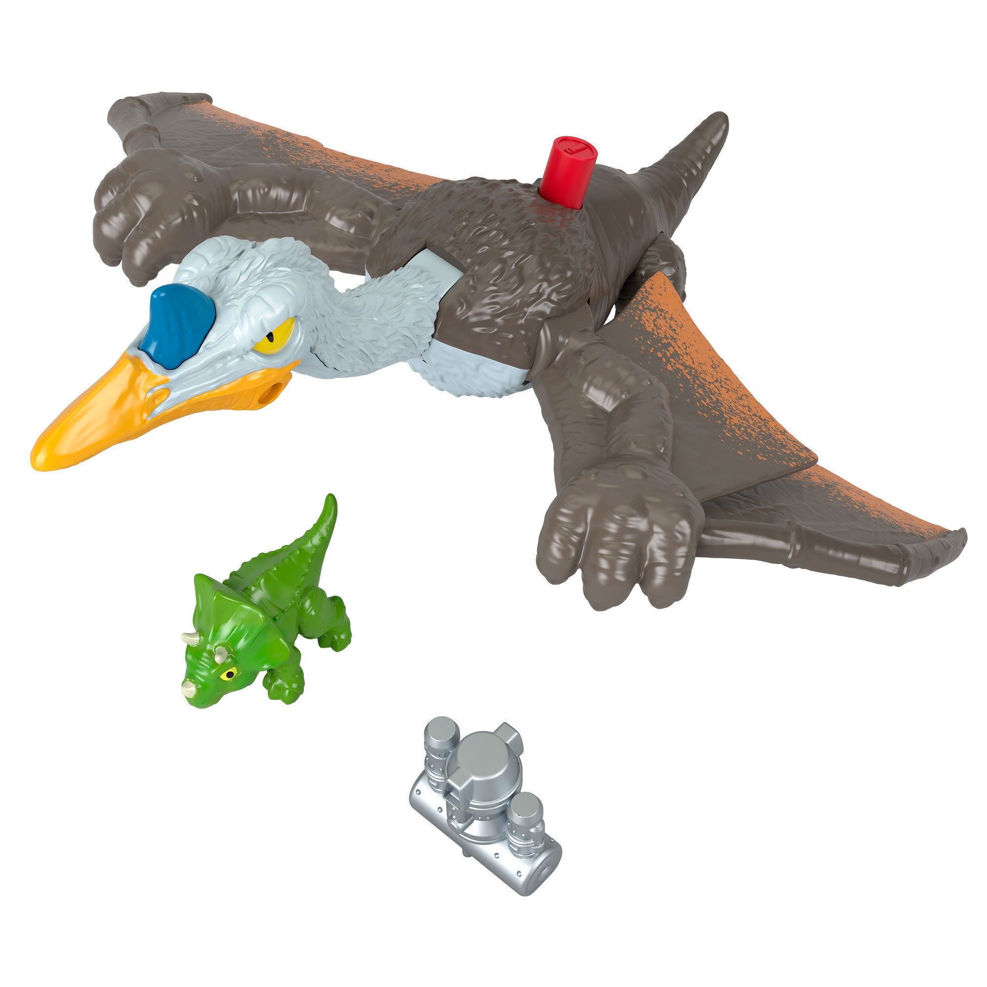 Hot Deal! Fisher-Price Imaginext Jurassic World Soaring Quetzal Dinosaur Toy for Preschoolers