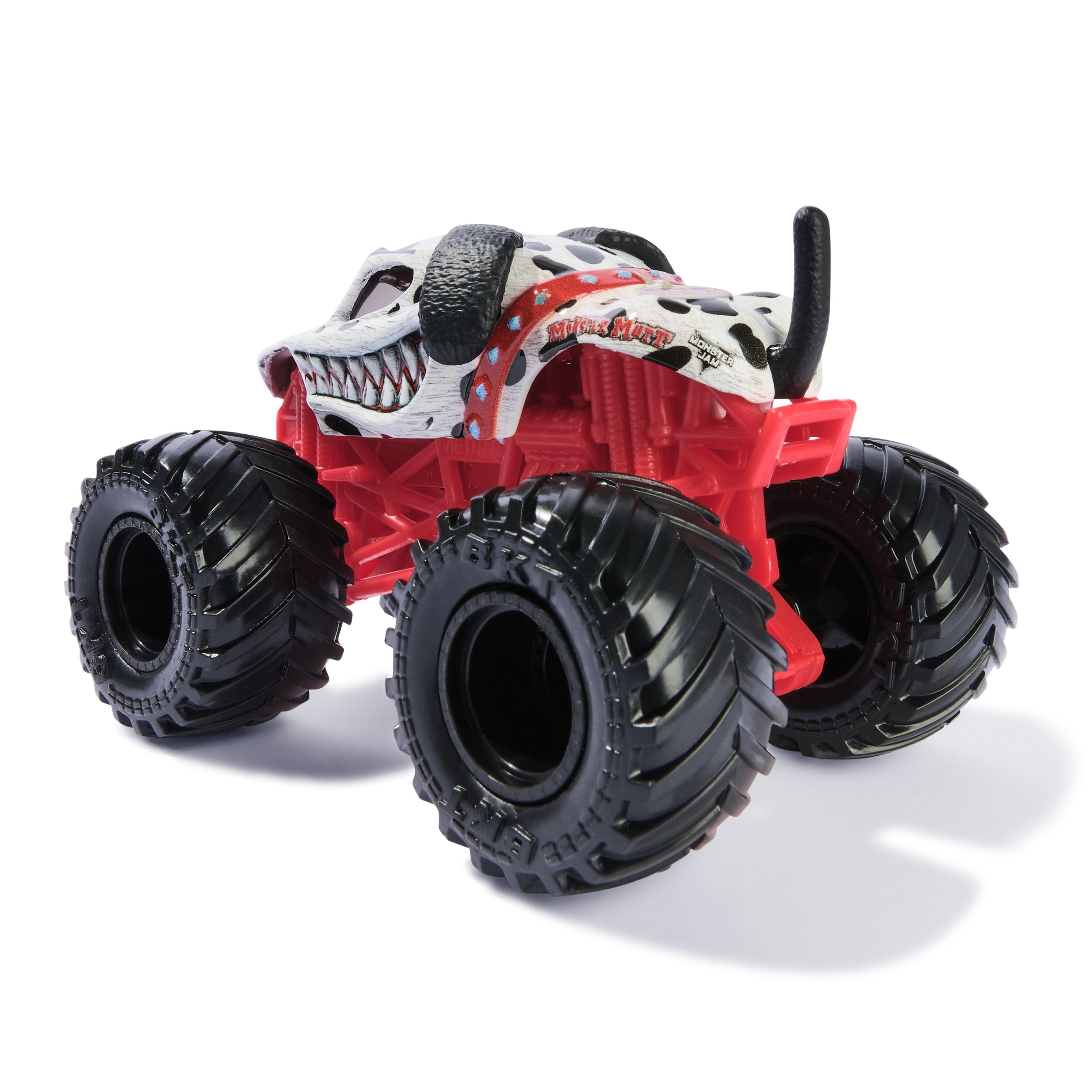 1:64 Scale Monster Jam Series 38 Die - Cast Monster Mutt Dalmatian Truck