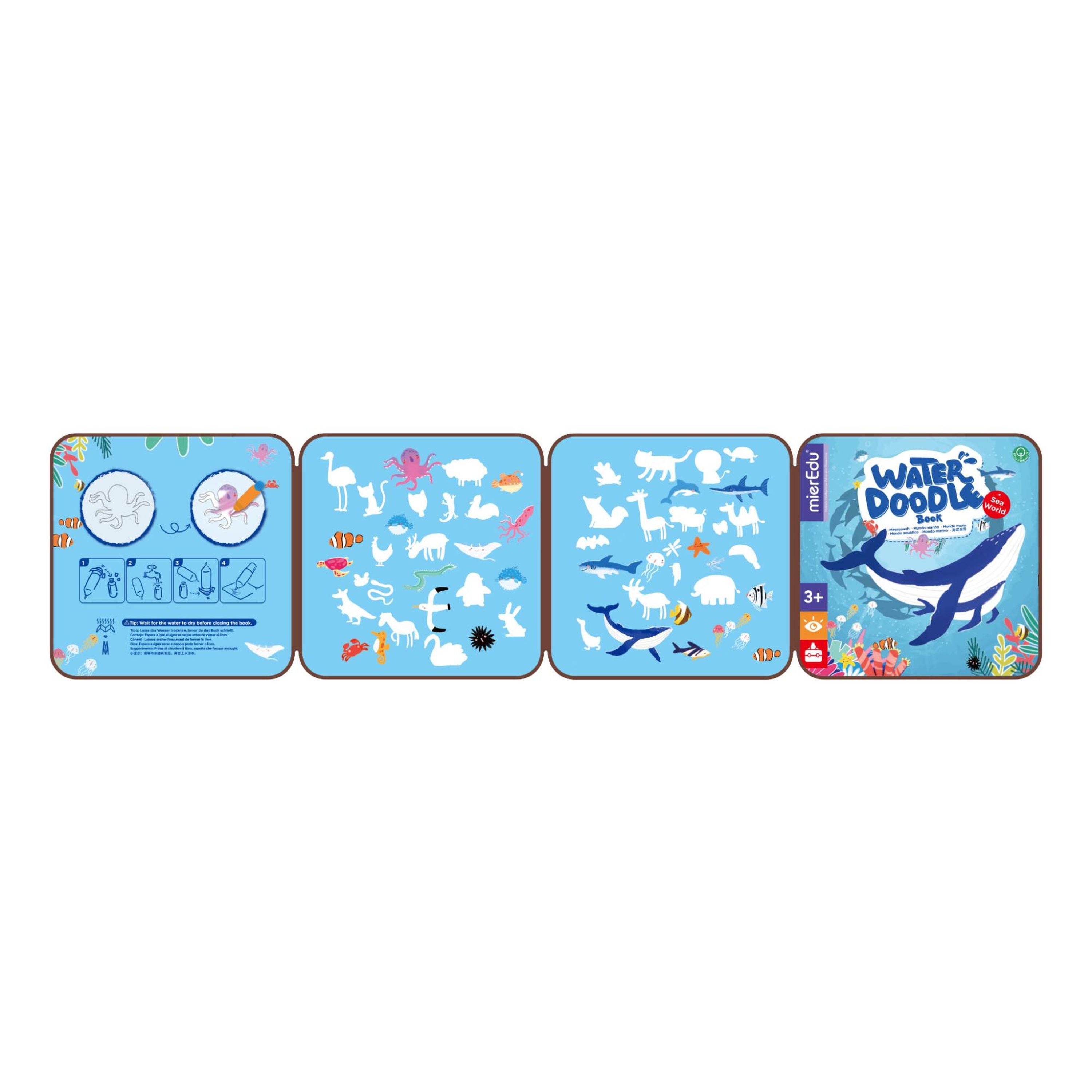Assorted Styles Magic Water Painting Doodle Book for Kids